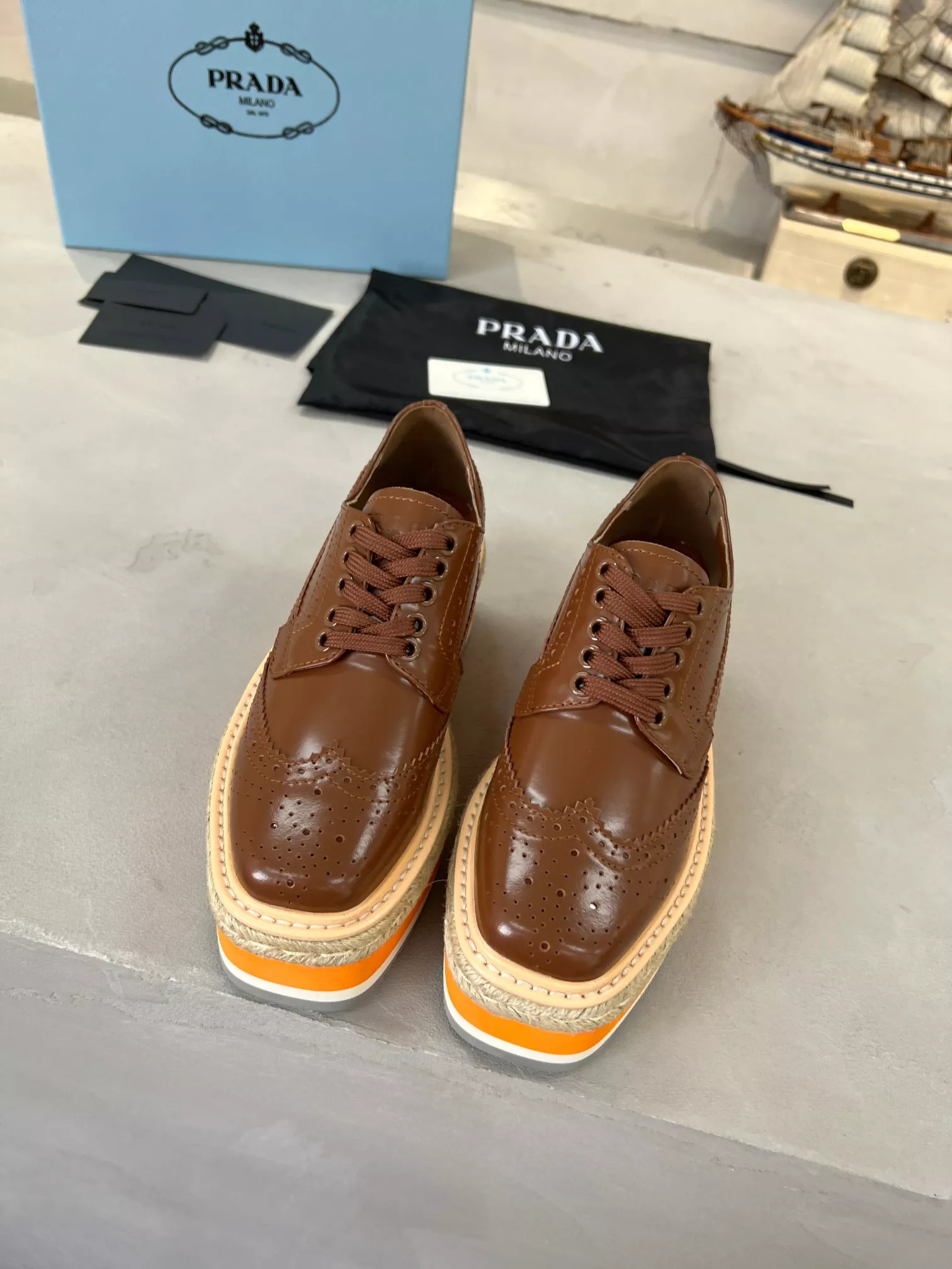 Modern 9330 Prada Casual Shoes For Women