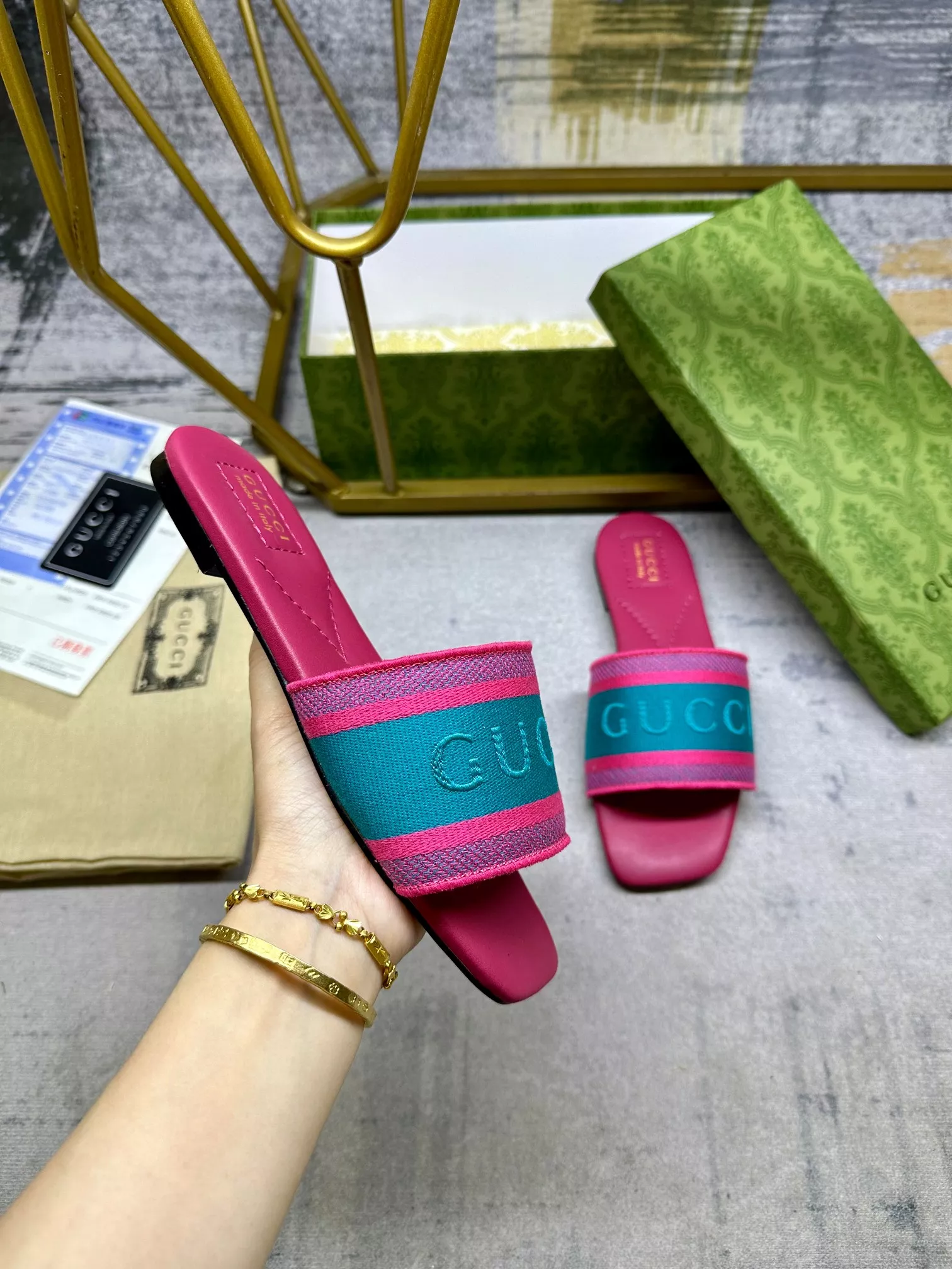 Modern 9389 Gucci Slippers For Women