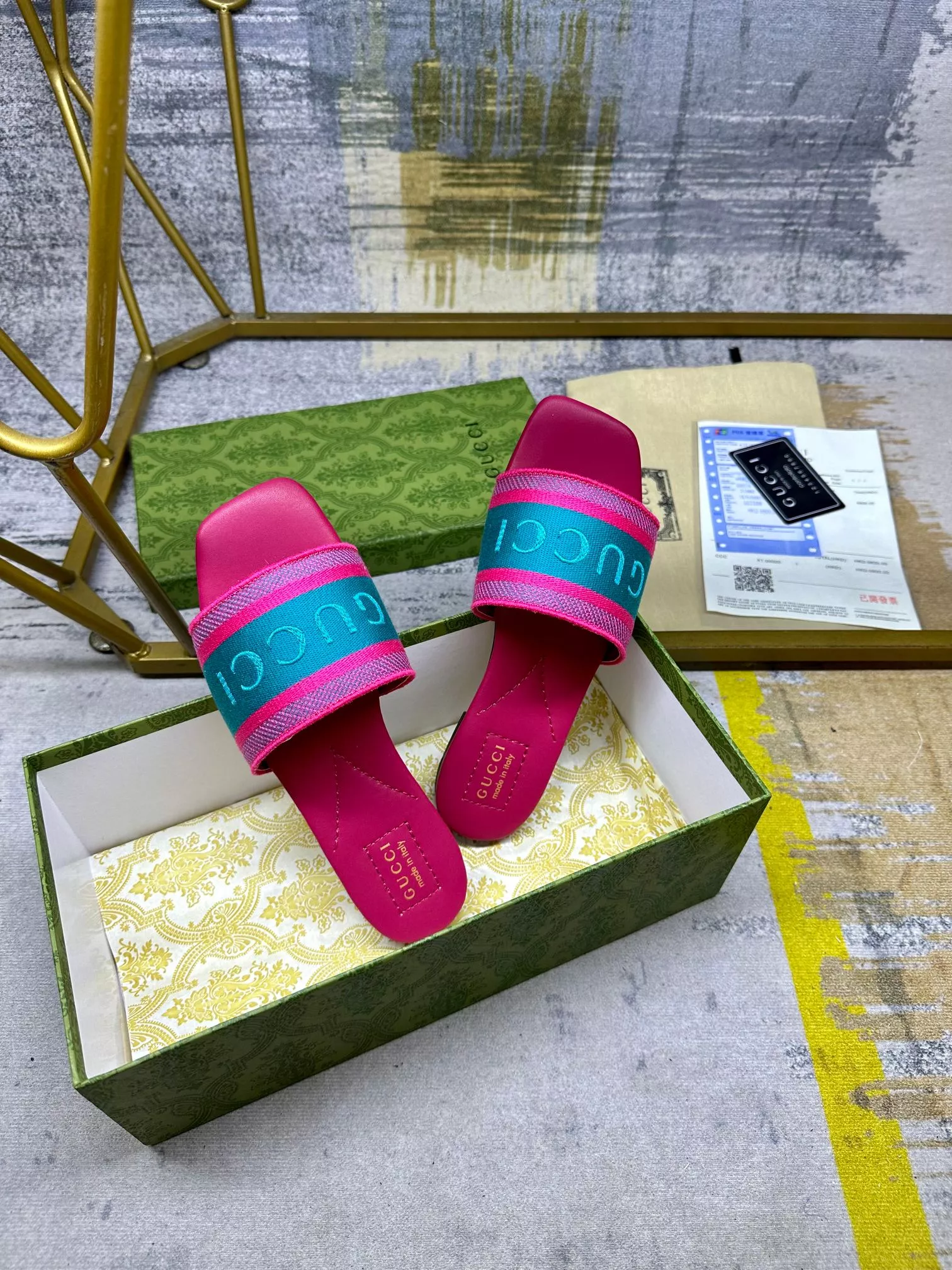 Modern 9389 Gucci Slippers For Women