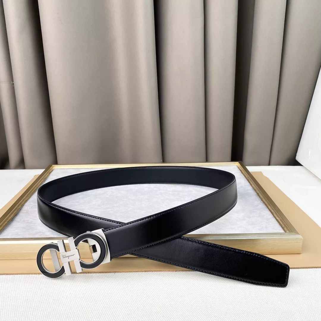 Modern 9397 Salvatore Ferragamo AAA Quality Belts In 3.5cm For Men