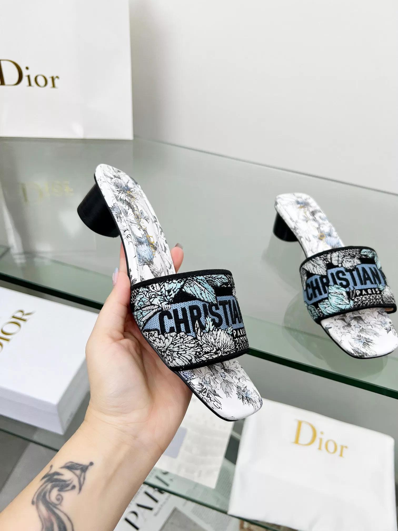 Modern 9414 Christian Dior Slippers For Women