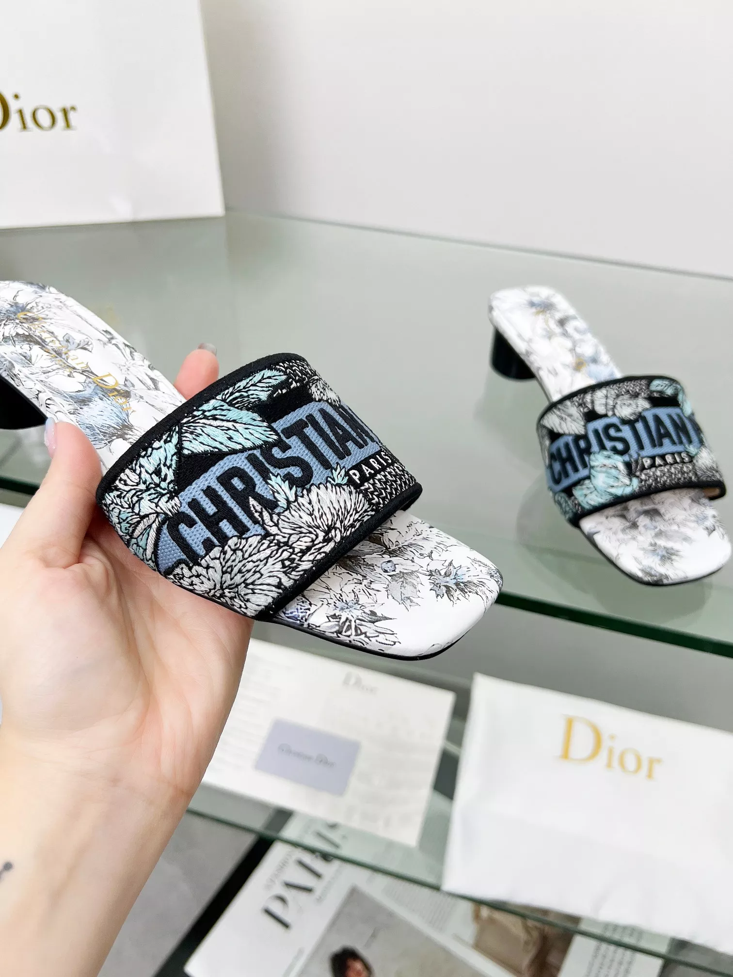 Modern 9414 Christian Dior Slippers For Women