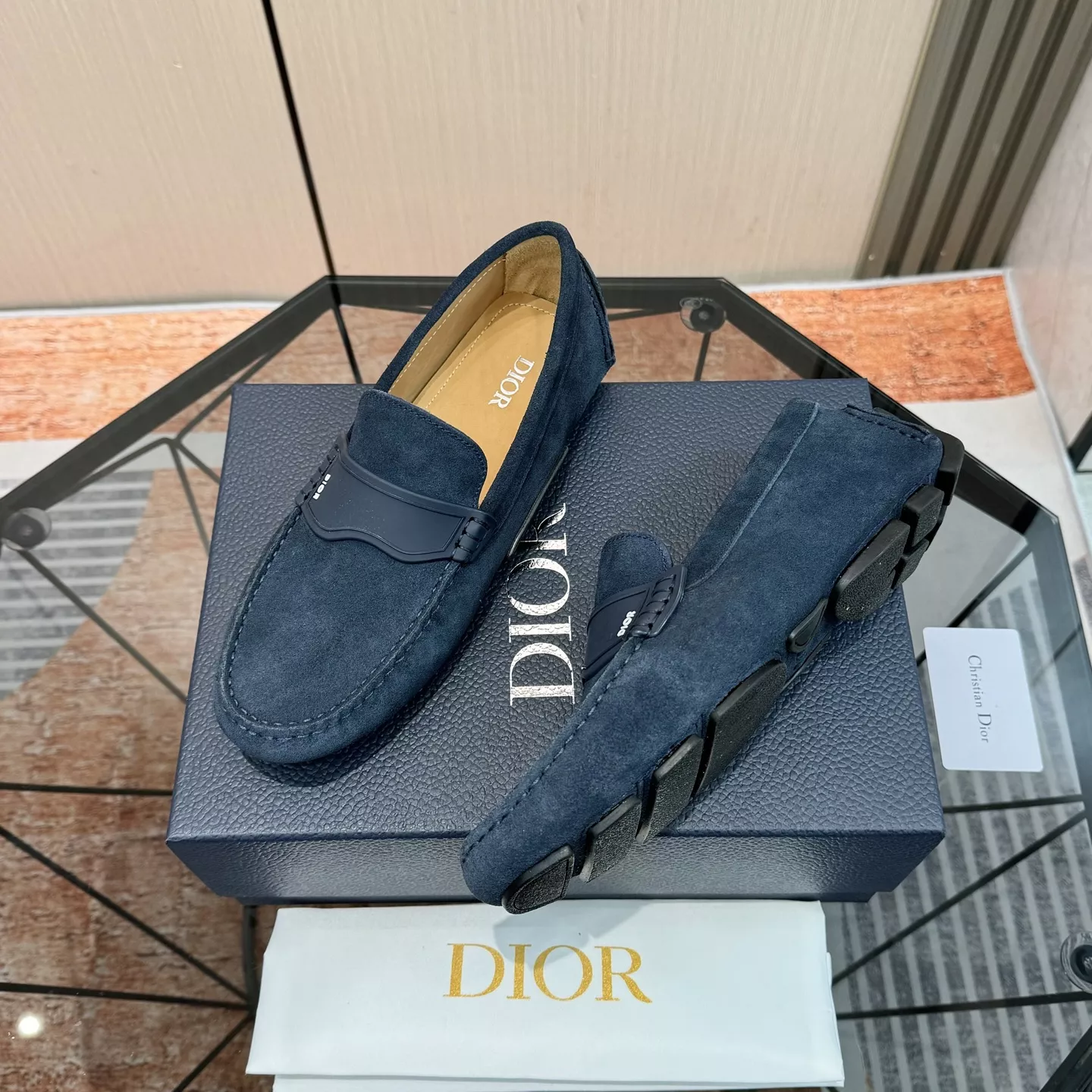 Modern 9595 Christian Dior Leather Shoes For Men