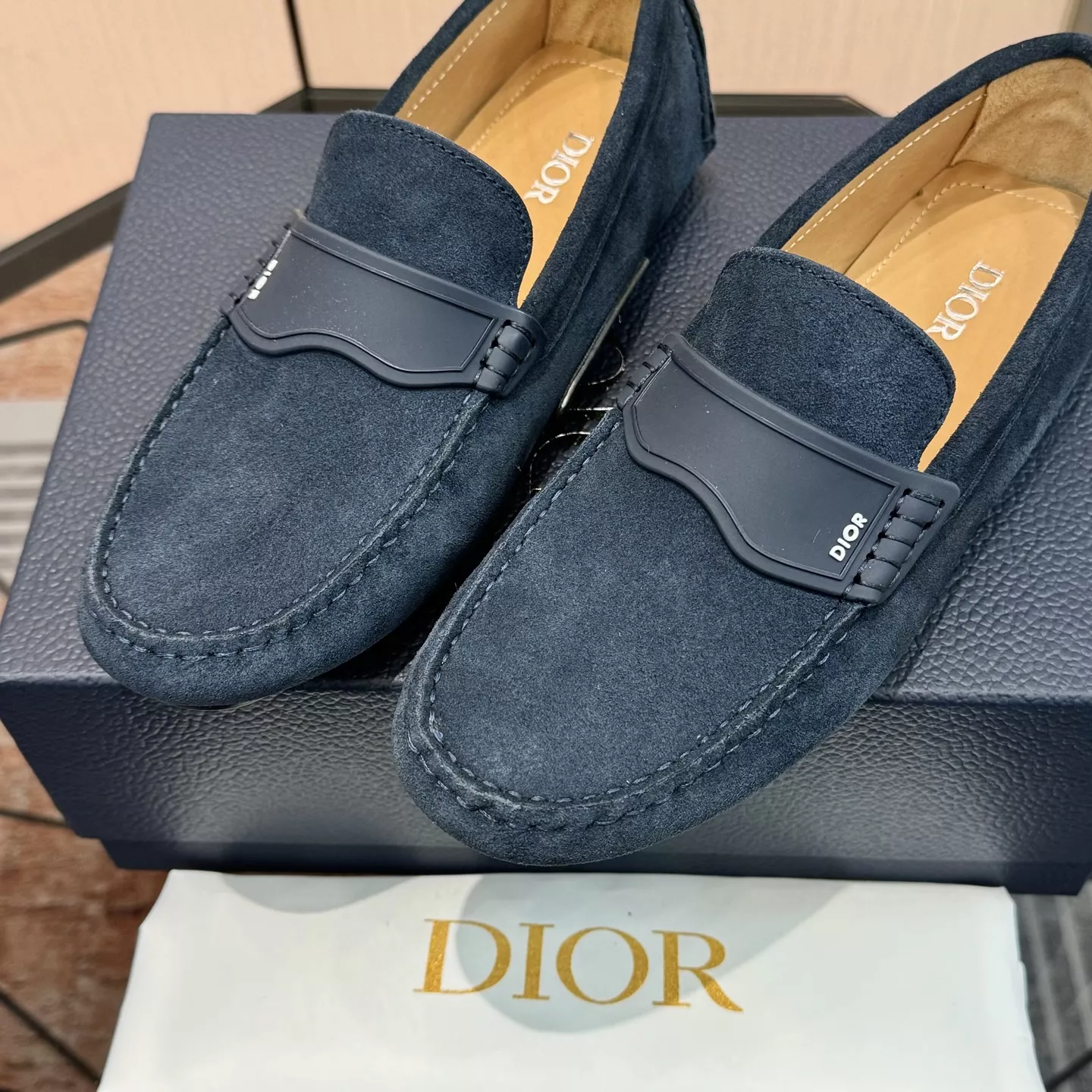 Modern 9595 Christian Dior Leather Shoes For Men