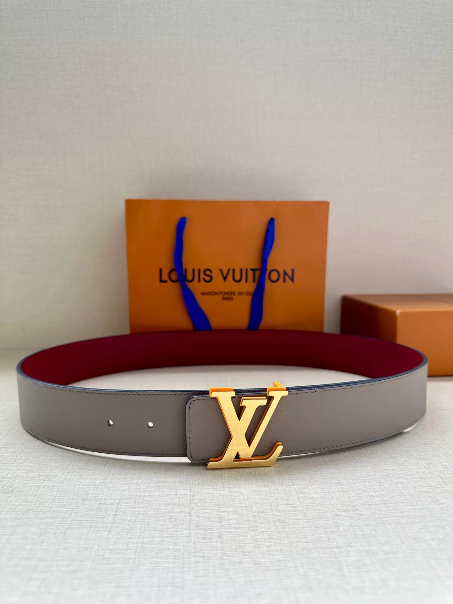 Modern 9732 Louis Vuitton AAA Quality Belts In 4.0cm For Men