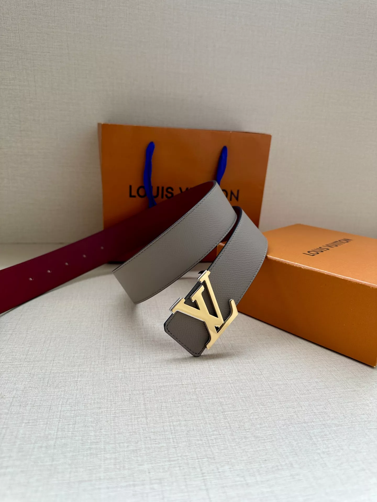 Modern 9732 Louis Vuitton AAA Quality Belts In 4.0cm For Men