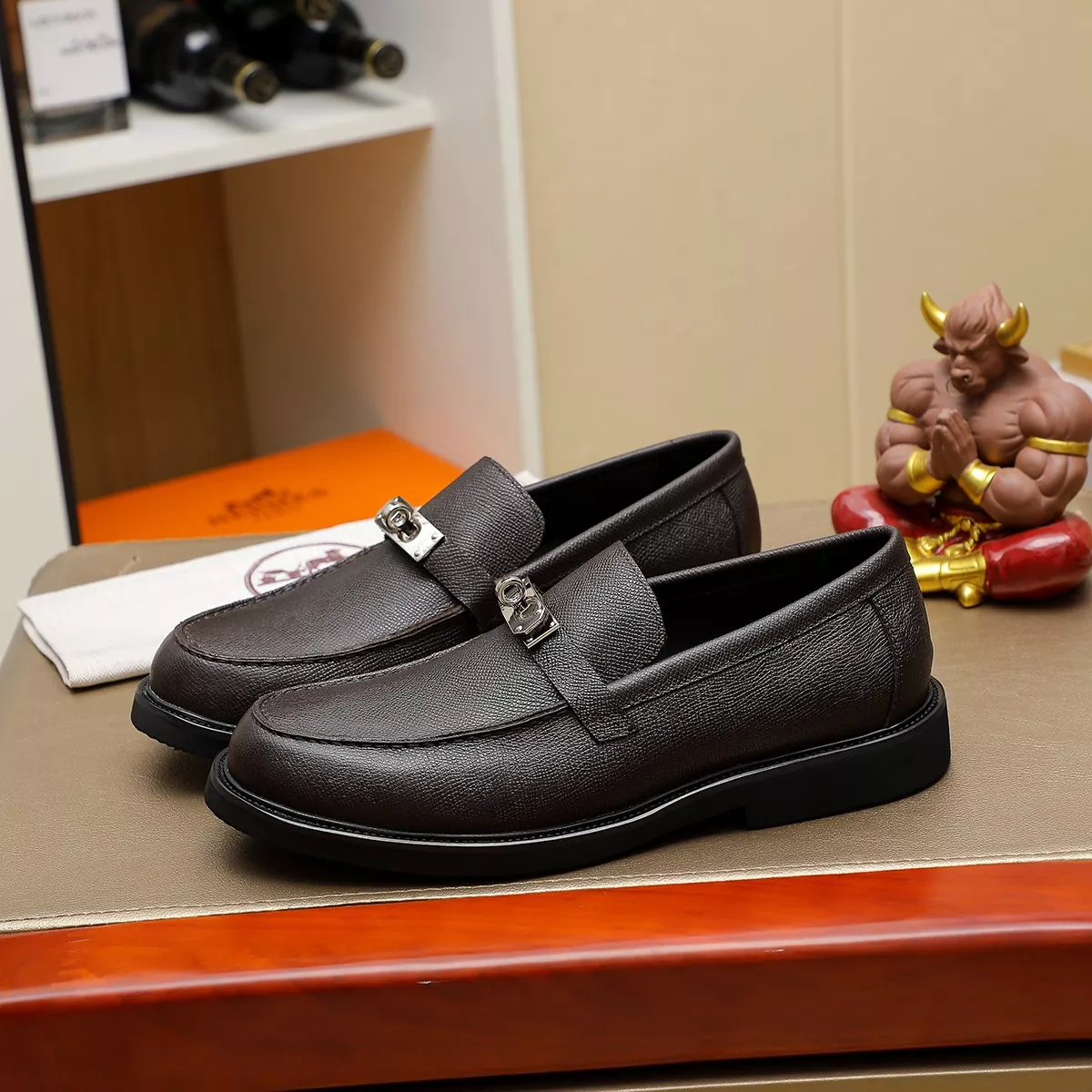ModernLook 118 Hermes Leather Shoes For Men