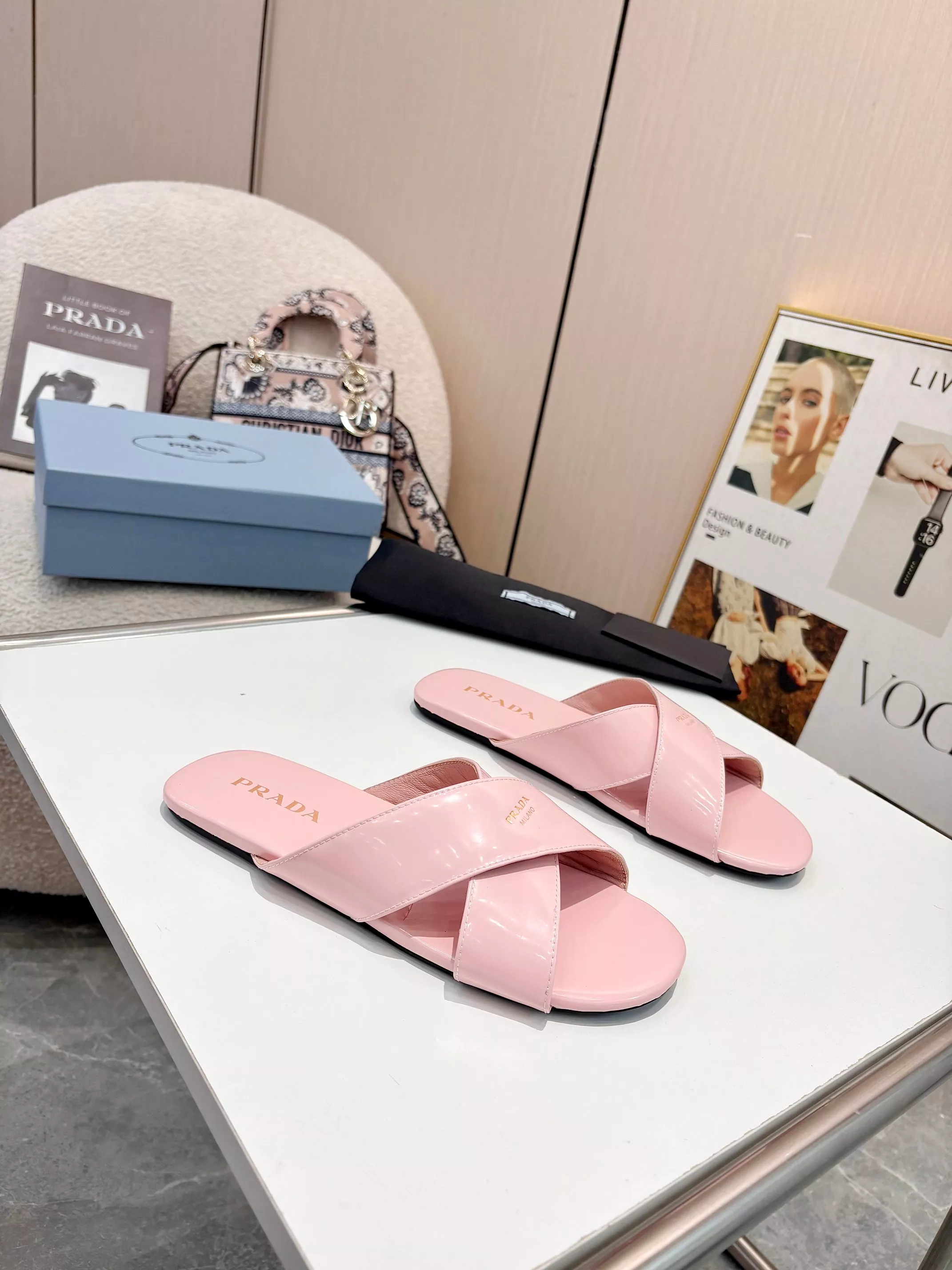 ModernLook 1362 Prada Slippers For Women