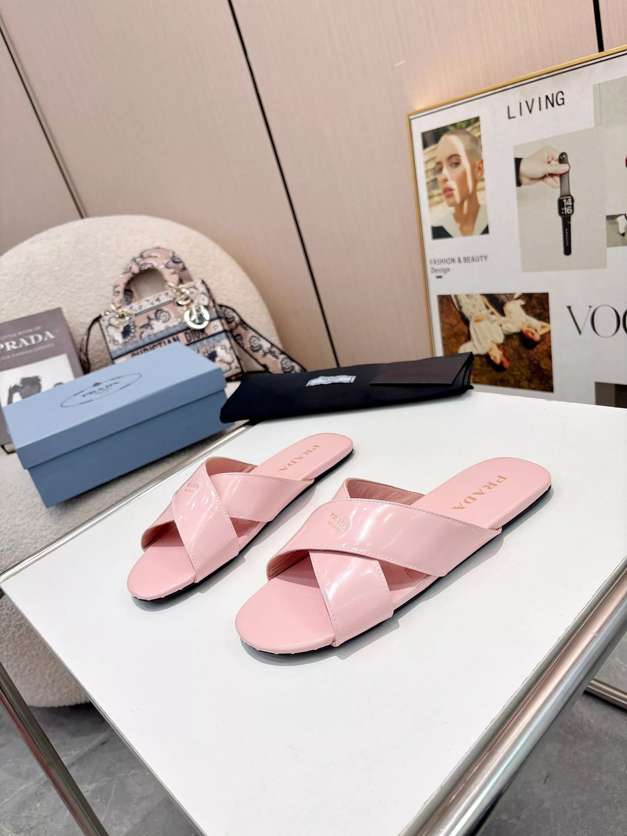 ModernLook 1362 Prada Slippers For Women