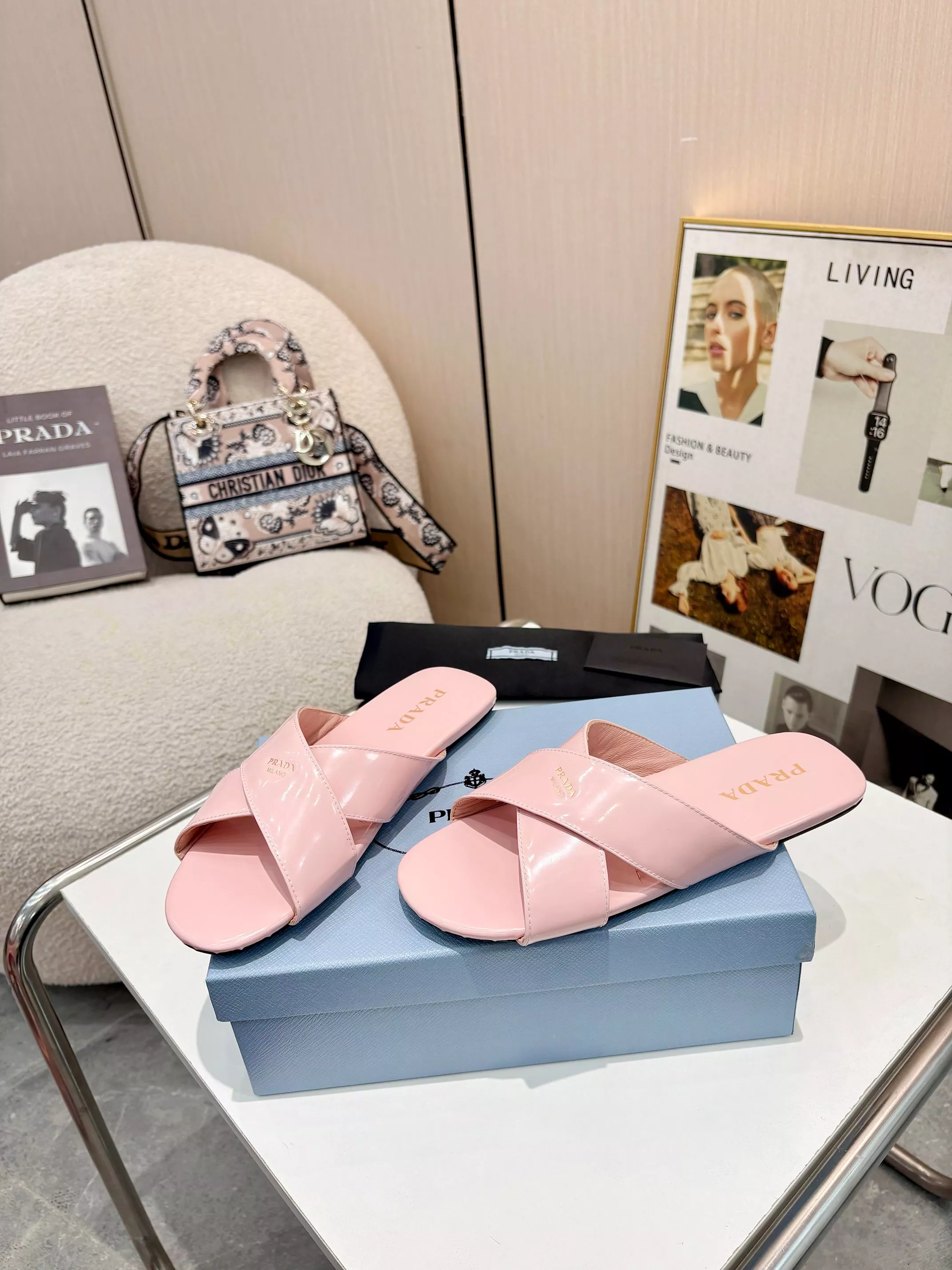 ModernLook 1362 Prada Slippers For Women