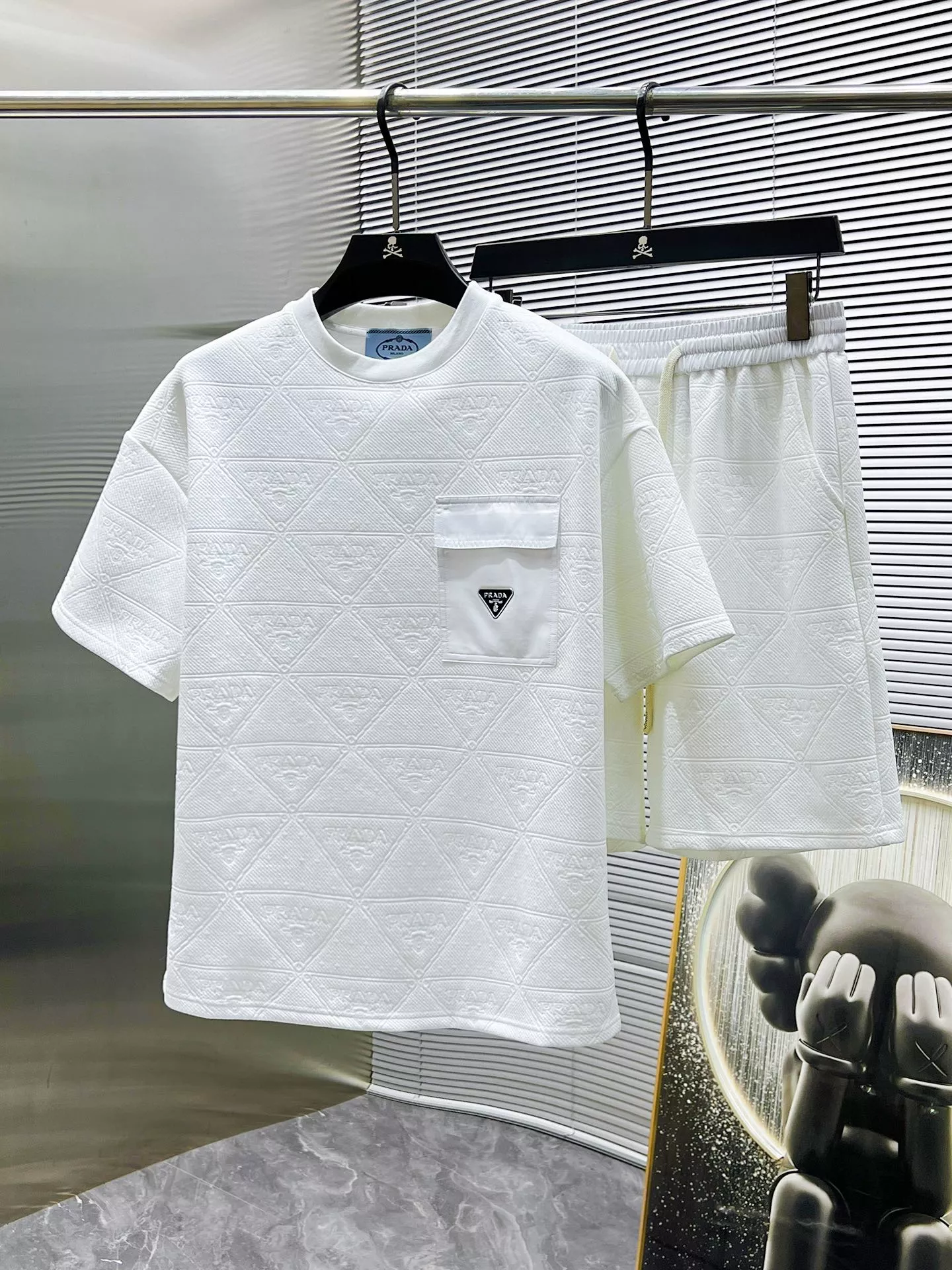 ModernLook 1455 Prada Tracksuits Short Sleeved For Men