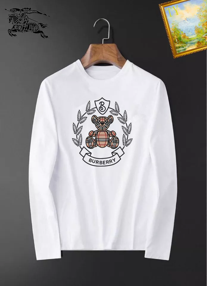 ModernLook 2064 Burberry T-Shirts Long Sleeved For Unisex