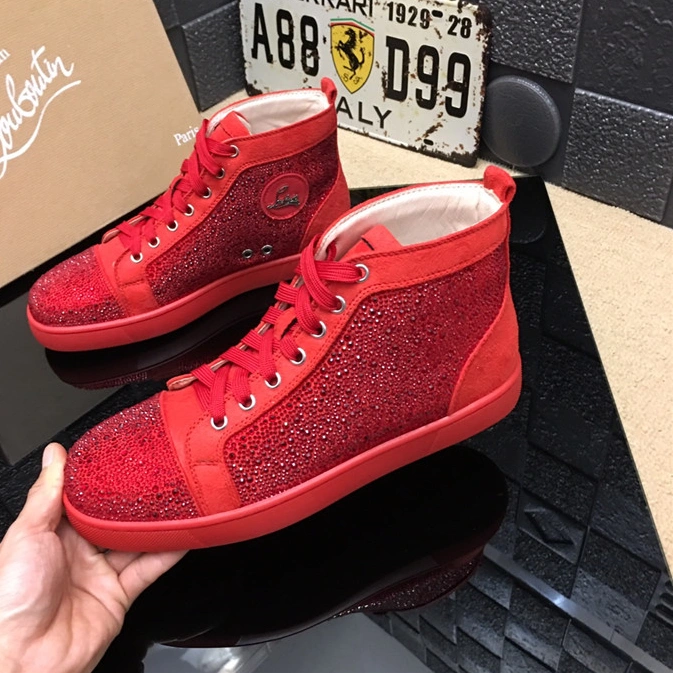 ModernLook 2235 Christian Louboutin CL High Tops Shoes For Men