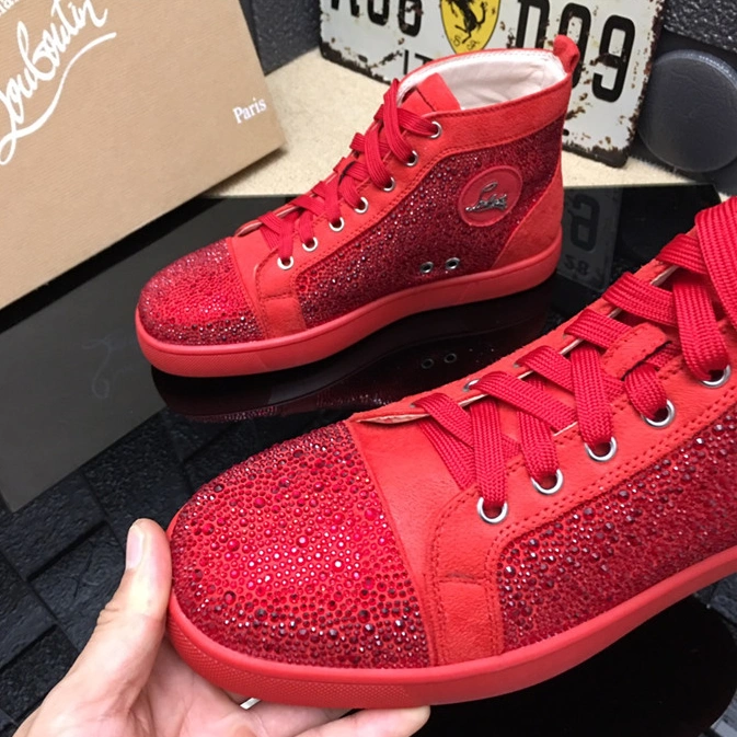 ModernLook 2235 Christian Louboutin CL High Tops Shoes For Men