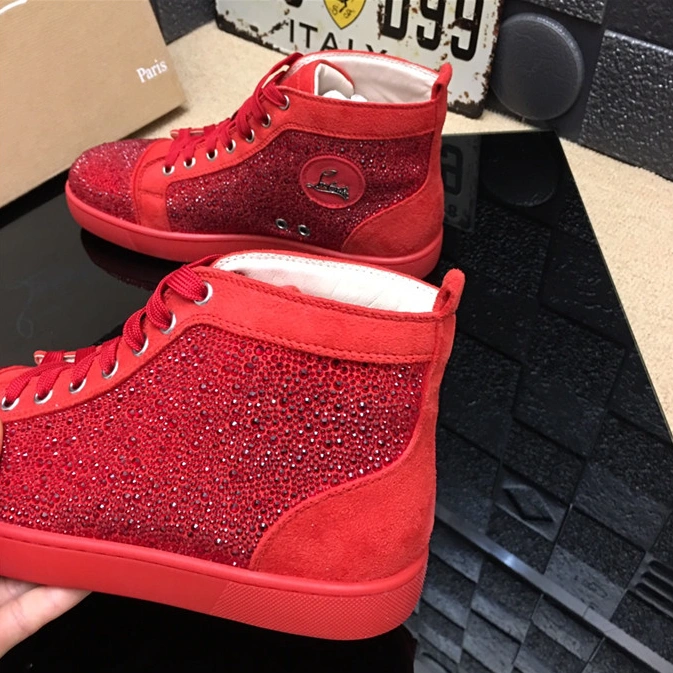 ModernLook 2235 Christian Louboutin CL High Tops Shoes For Men