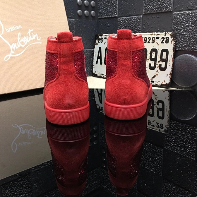 ModernLook 2235 Christian Louboutin CL High Tops Shoes For Men