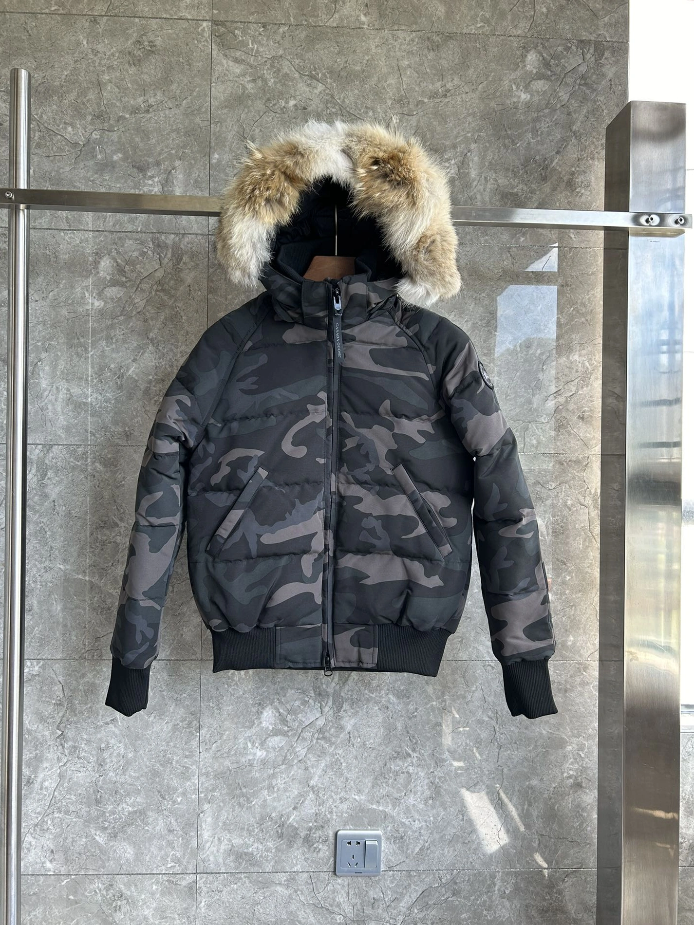 ModernLook 248 Canada Goose Down Feather Coat Long Sleeved For Women