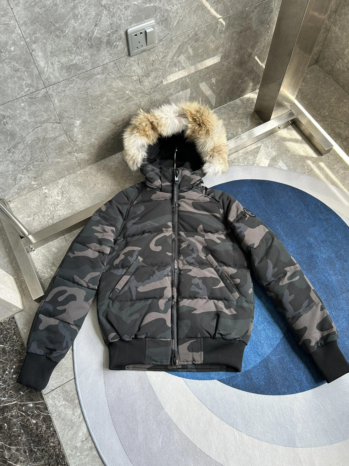 ModernLook 248 Canada Goose Down Feather Coat Long Sleeved For Women