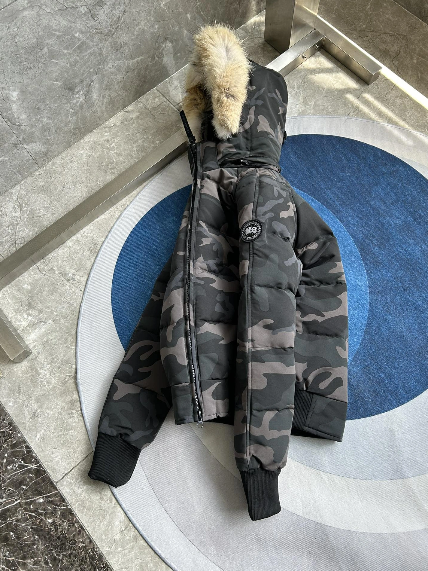 ModernLook 248 Canada Goose Down Feather Coat Long Sleeved For Women