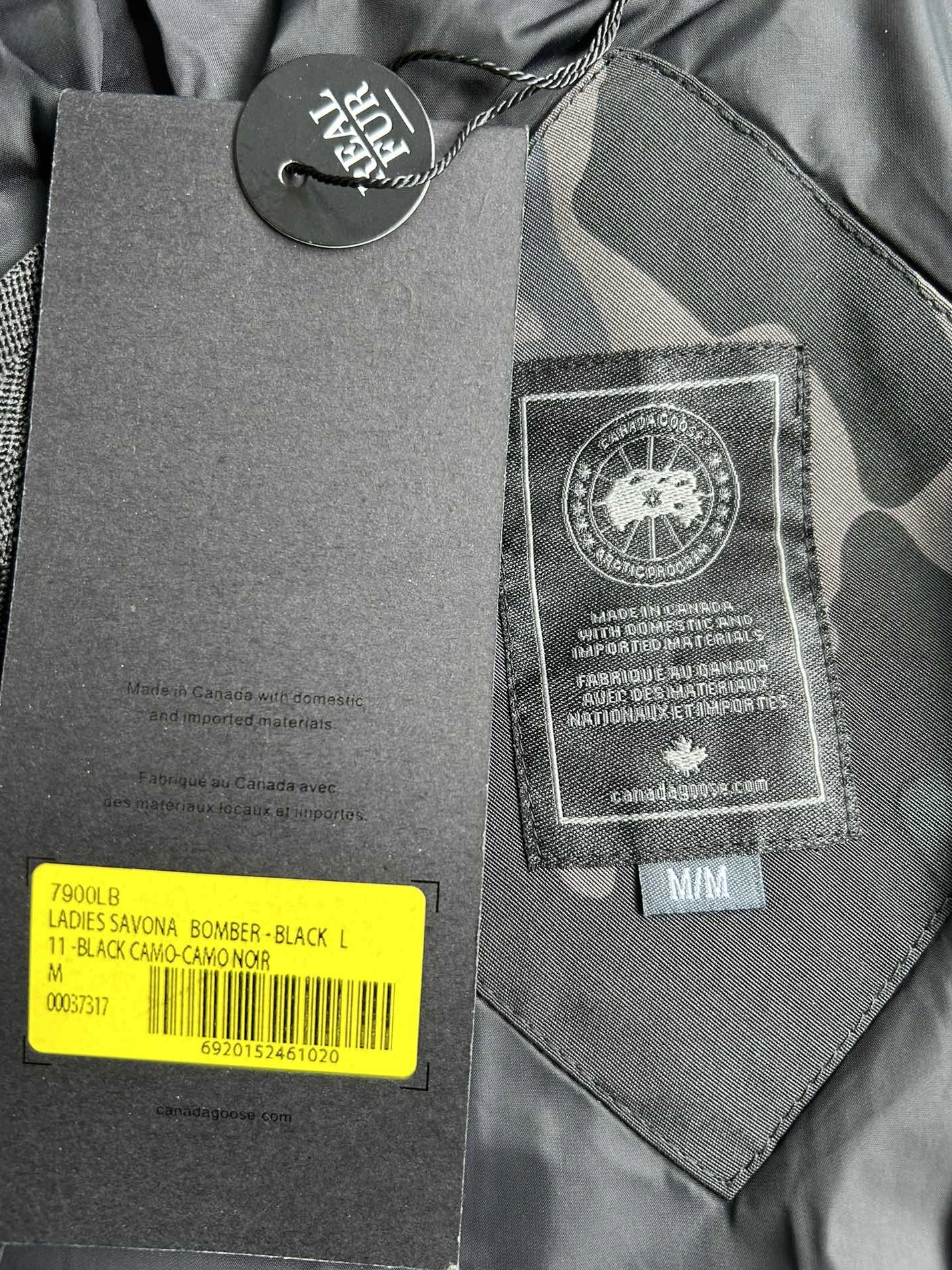 ModernLook 248 Canada Goose Down Feather Coat Long Sleeved For Women