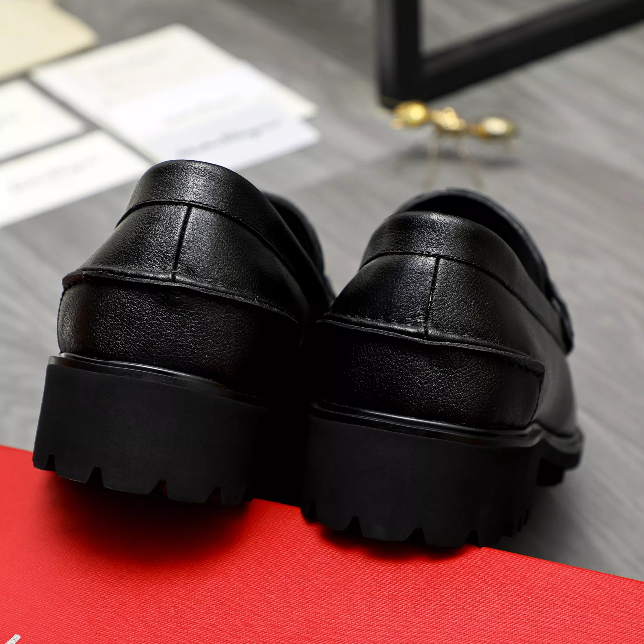 ModernLook 2506 Salvatore Ferragamo Leather Shoes For Men