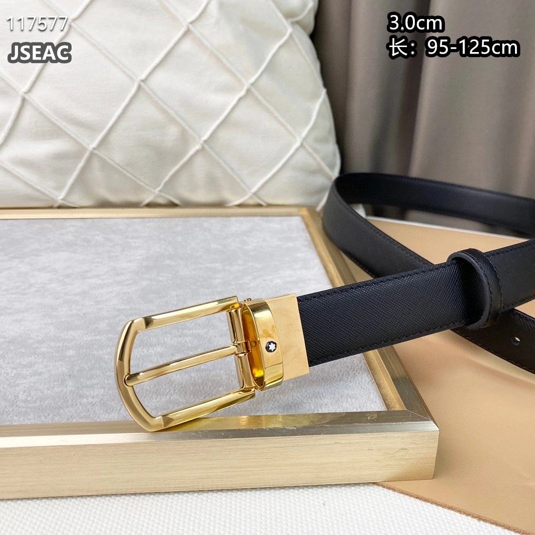 ModernLook 297 Montblanc AAA Quality Belts For Men