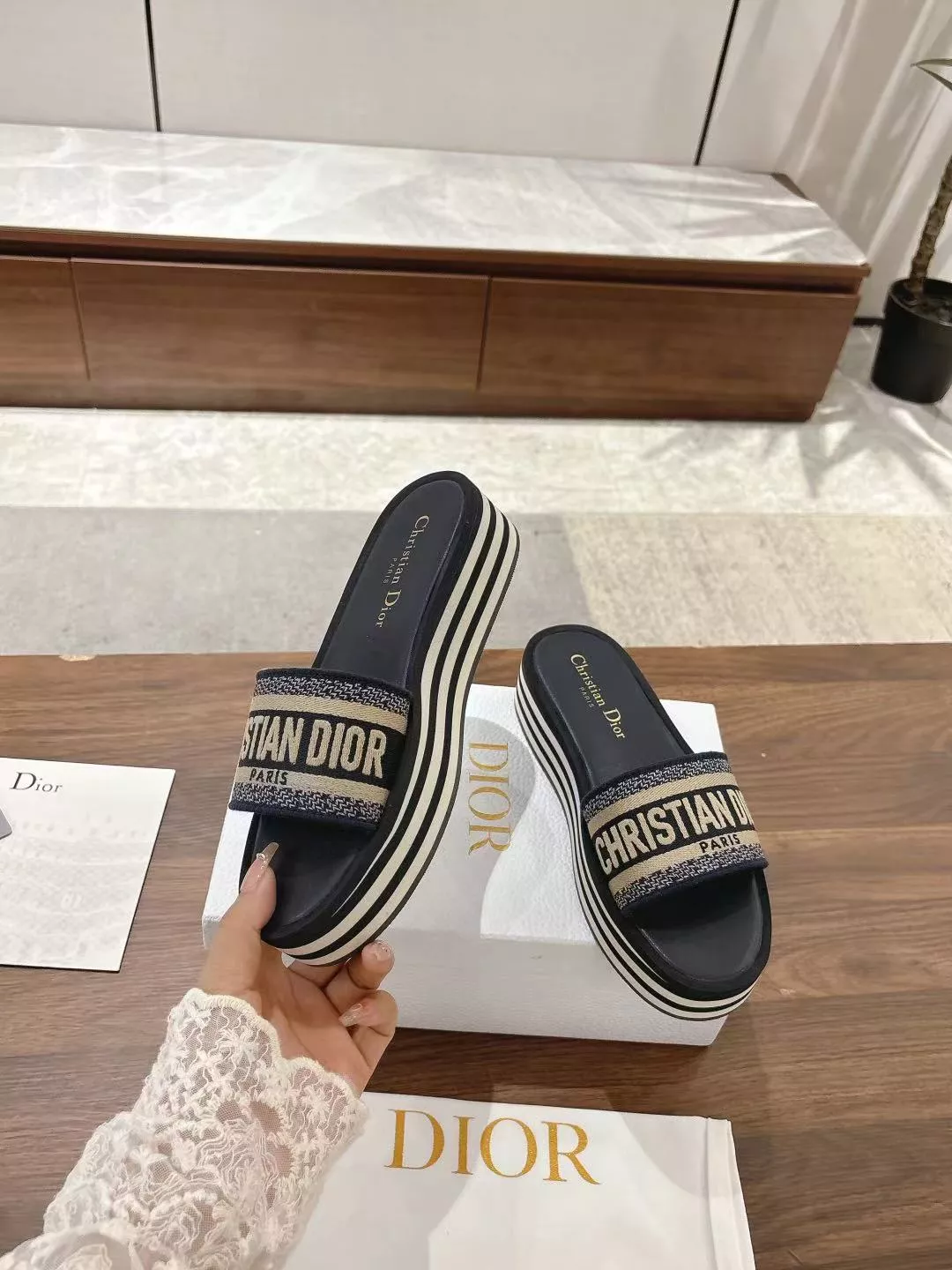 ModernLook 2998 Christian Dior Slippers For Women