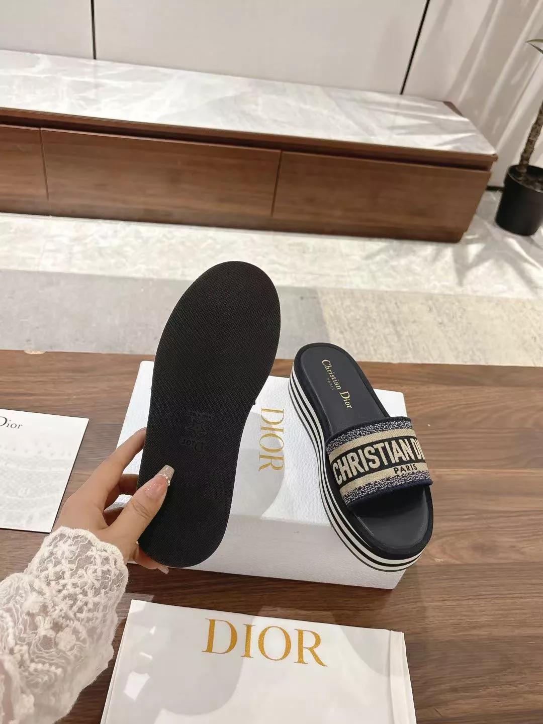 ModernLook 2998 Christian Dior Slippers For Women