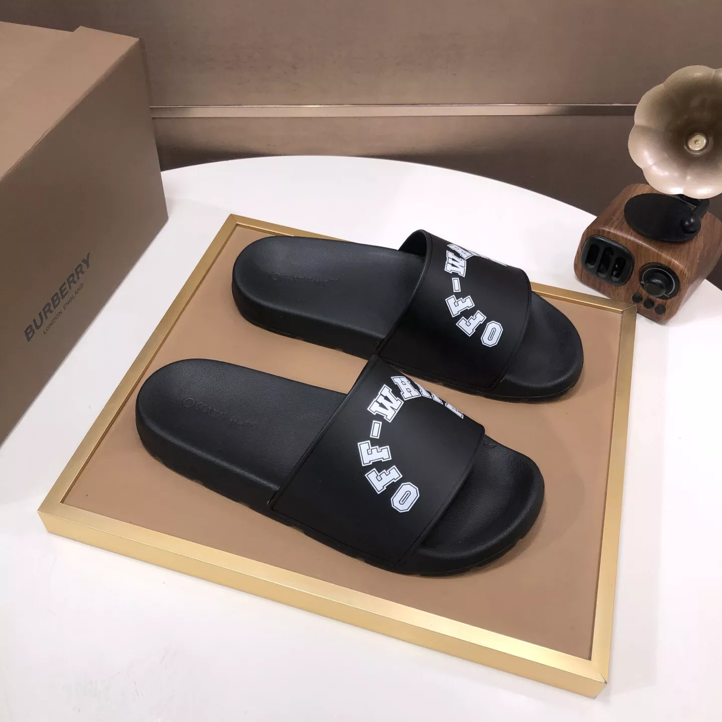 ModernLook 3229 Off-White Slippers For Men
