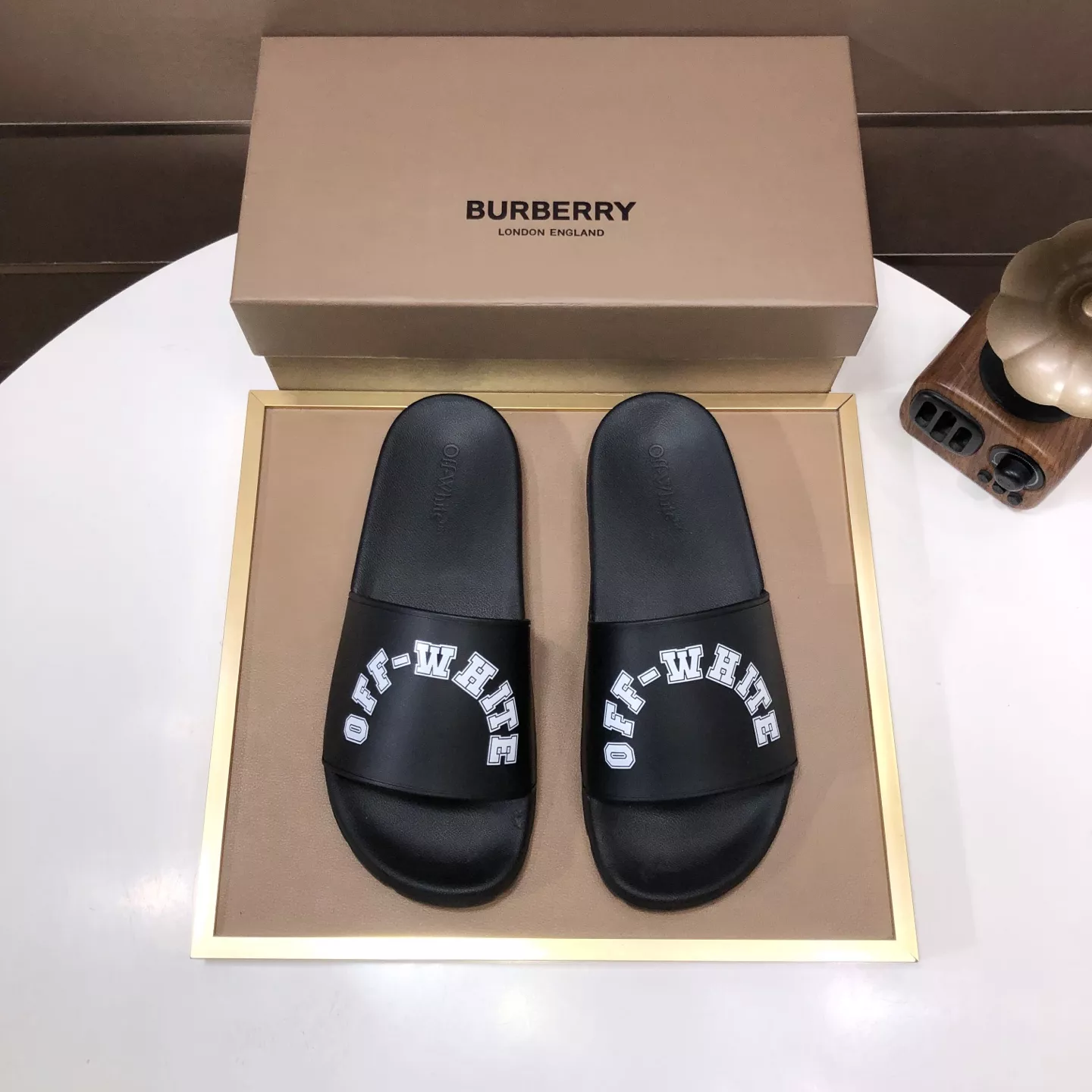 ModernLook 3229 Off-White Slippers For Men