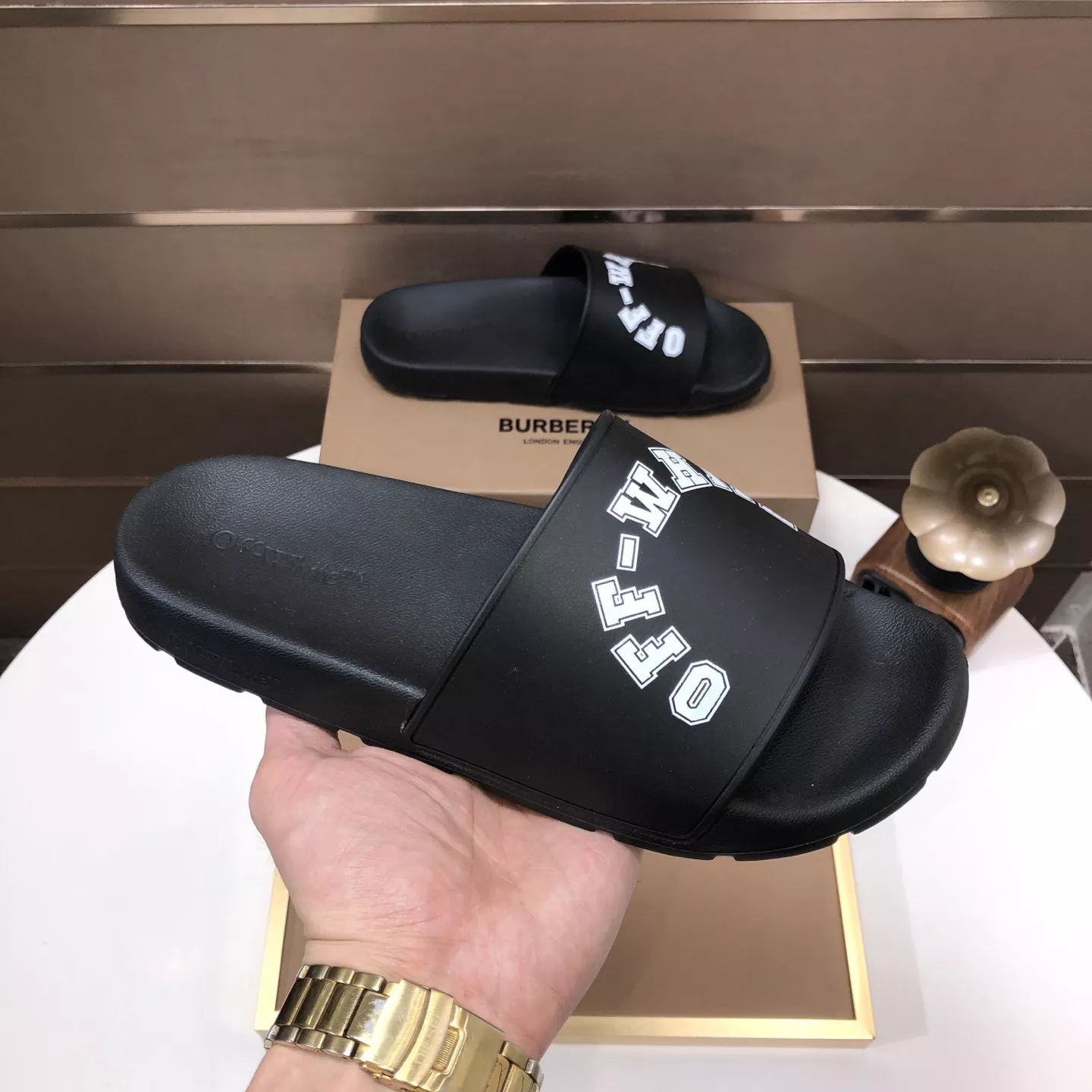 ModernLook 3229 Off-White Slippers For Men