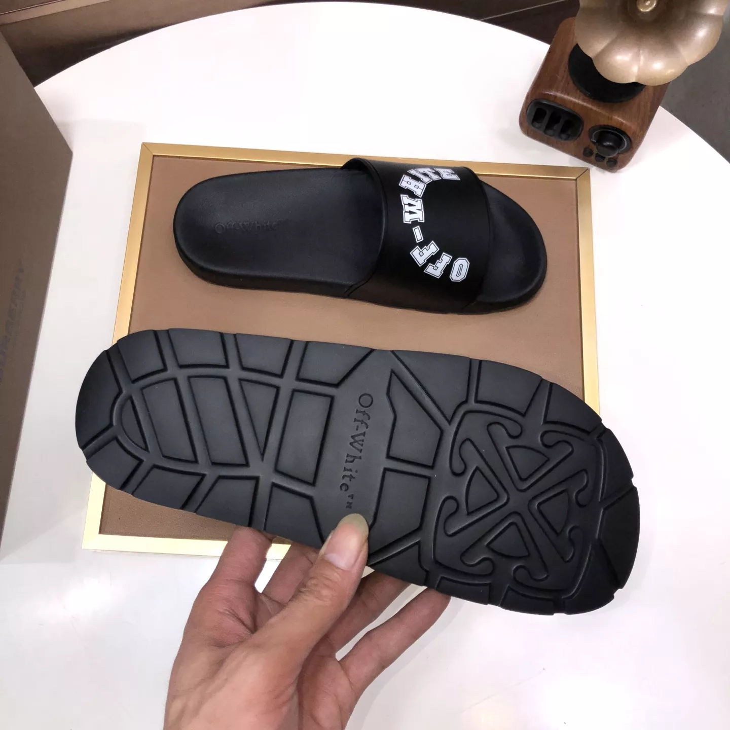 ModernLook 3229 Off-White Slippers For Men