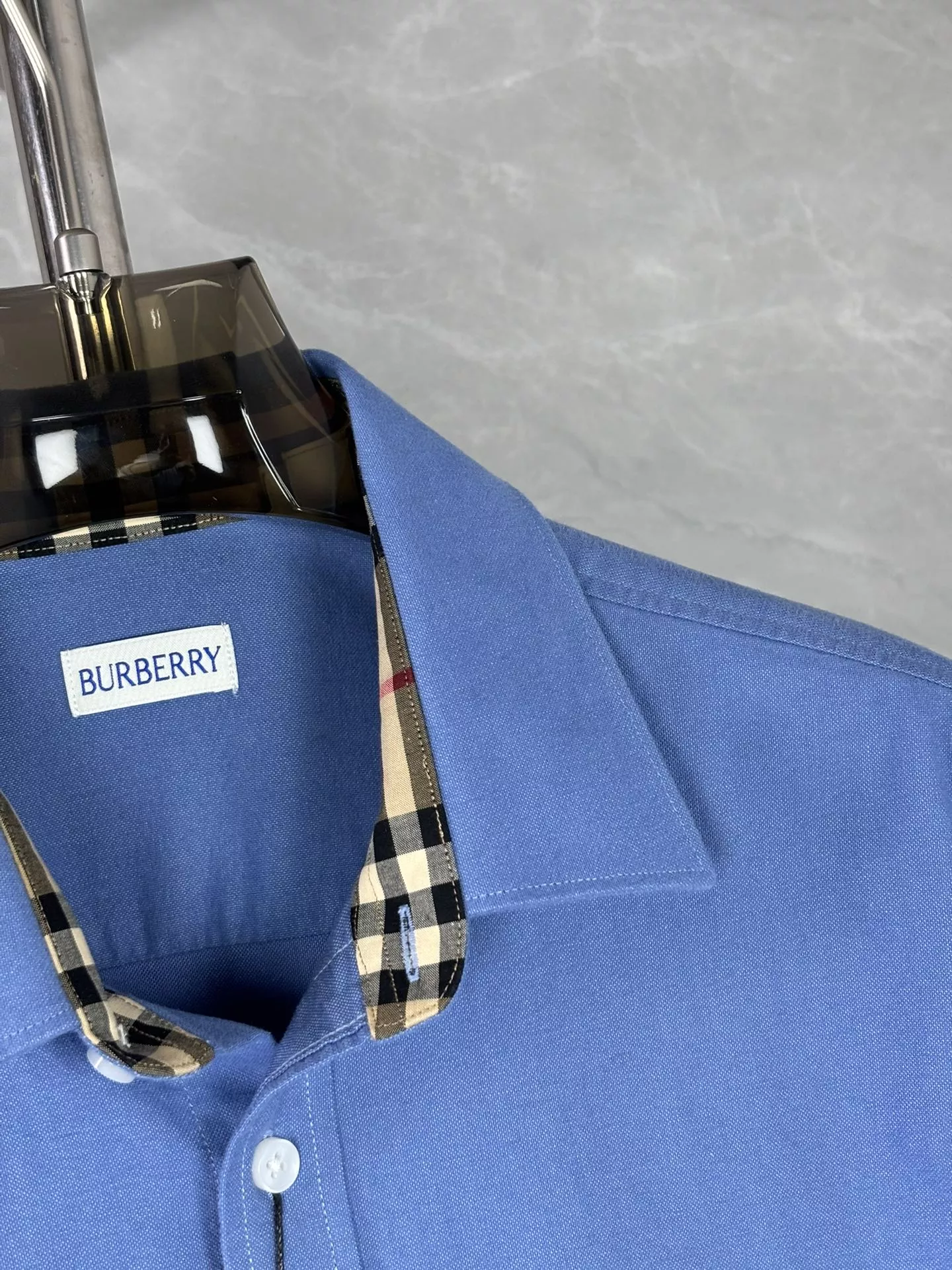 ModernLook 3322 Burberry Shirts Long Sleeved For Men
