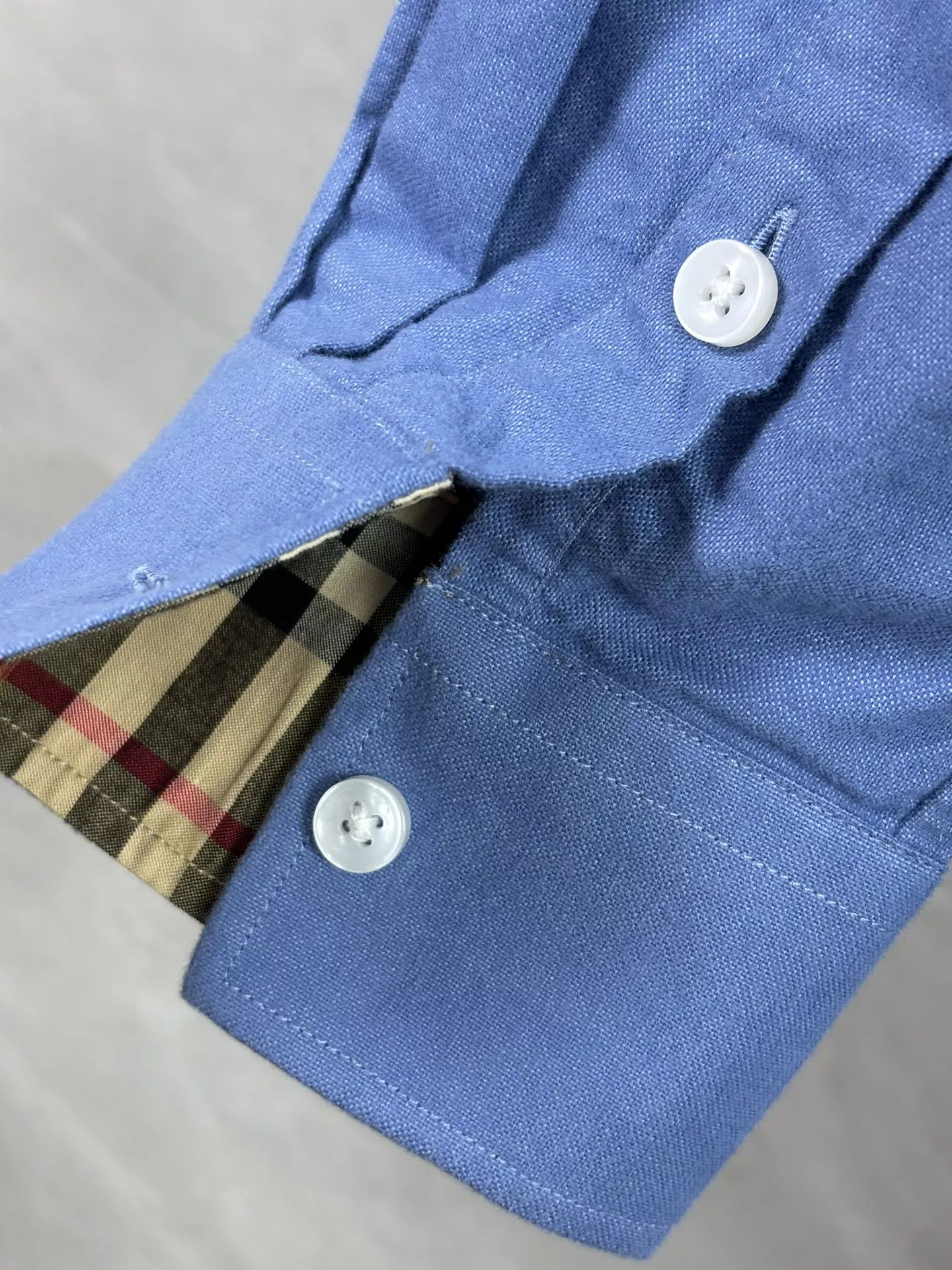 ModernLook 3322 Burberry Shirts Long Sleeved For Men