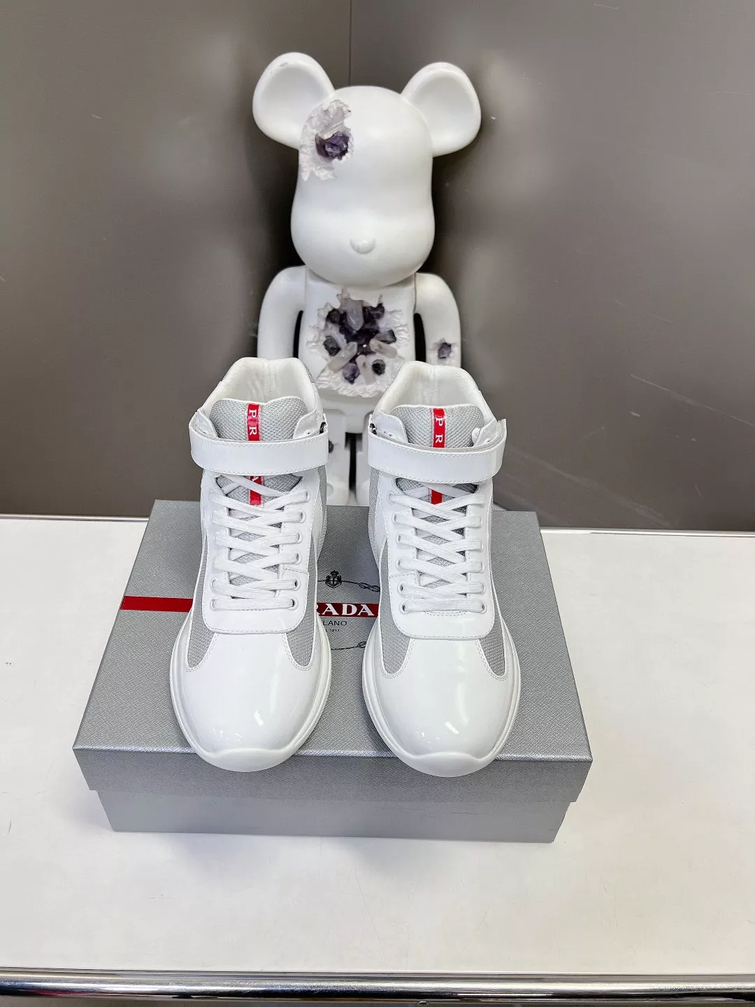 ModernLook 3853 Prada High Top Shoes For Men