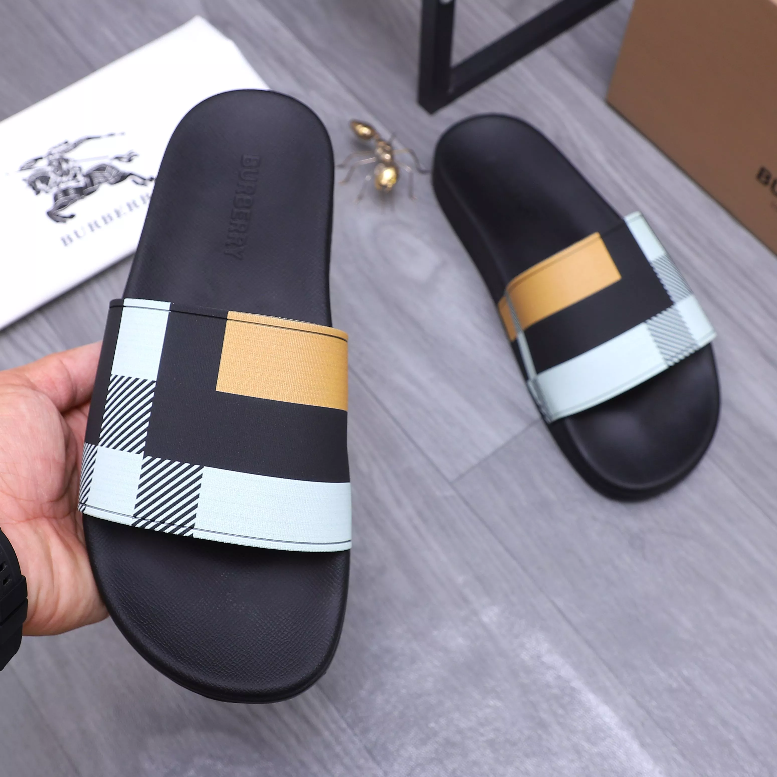 ModernLook 3892 Burberry Slippers For Women