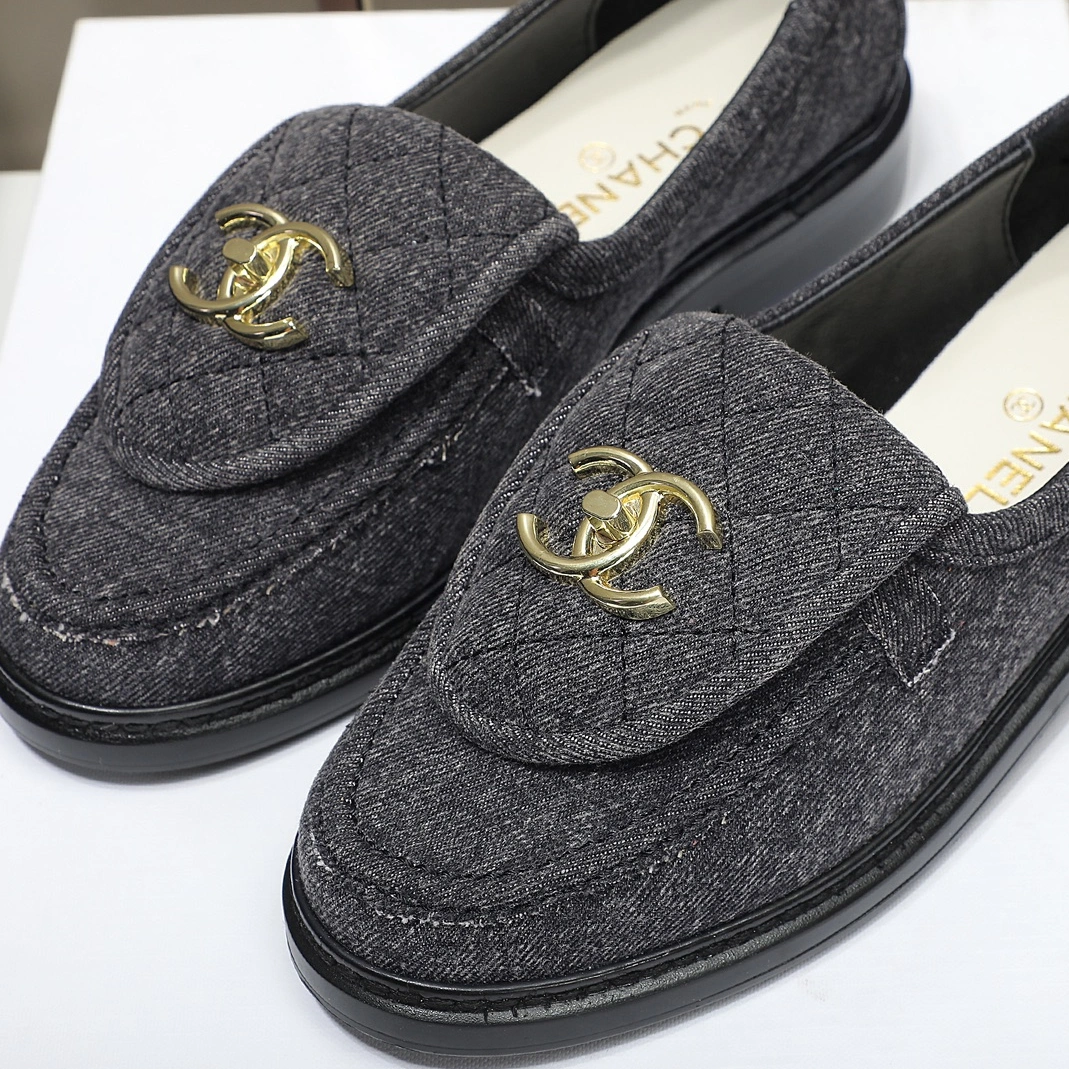 ModernLook 4046 Chanel Leather Shoes For Women