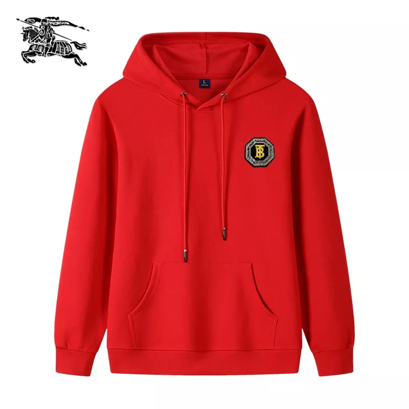 ModernLook 4369 Burberry Hoodies Long Sleeved For Men
