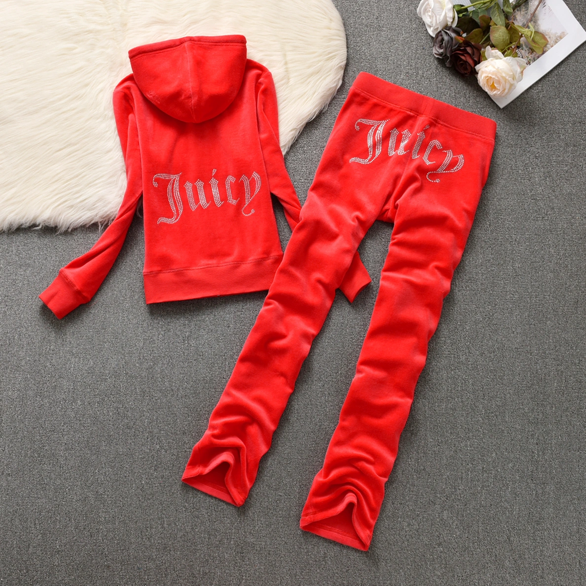 ModernLook 4545 Juicy Couture Tracksuits Long Sleeved For Women