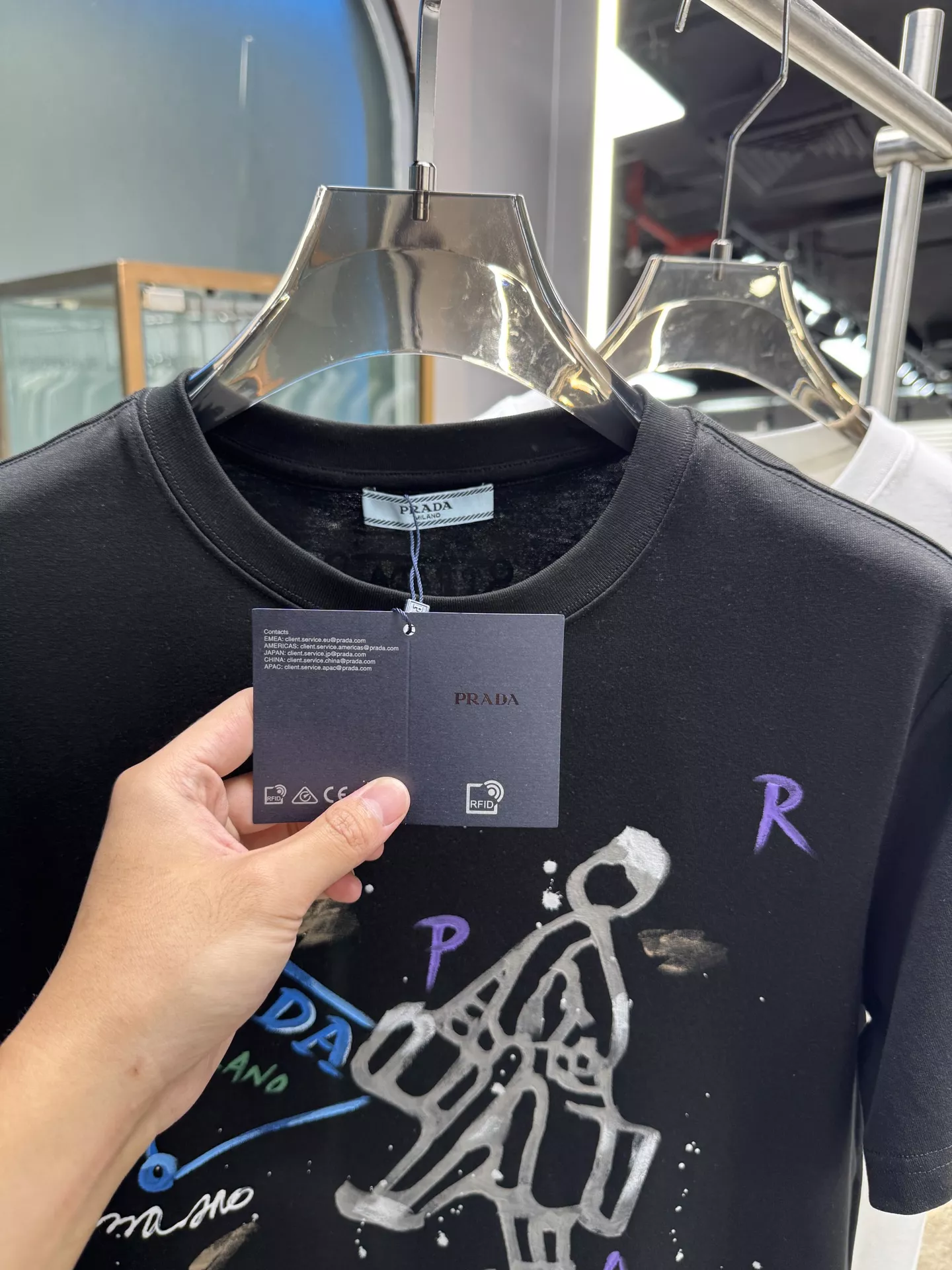ModernLook 4629 Prada T-Shirts Short Sleeved For Unisex