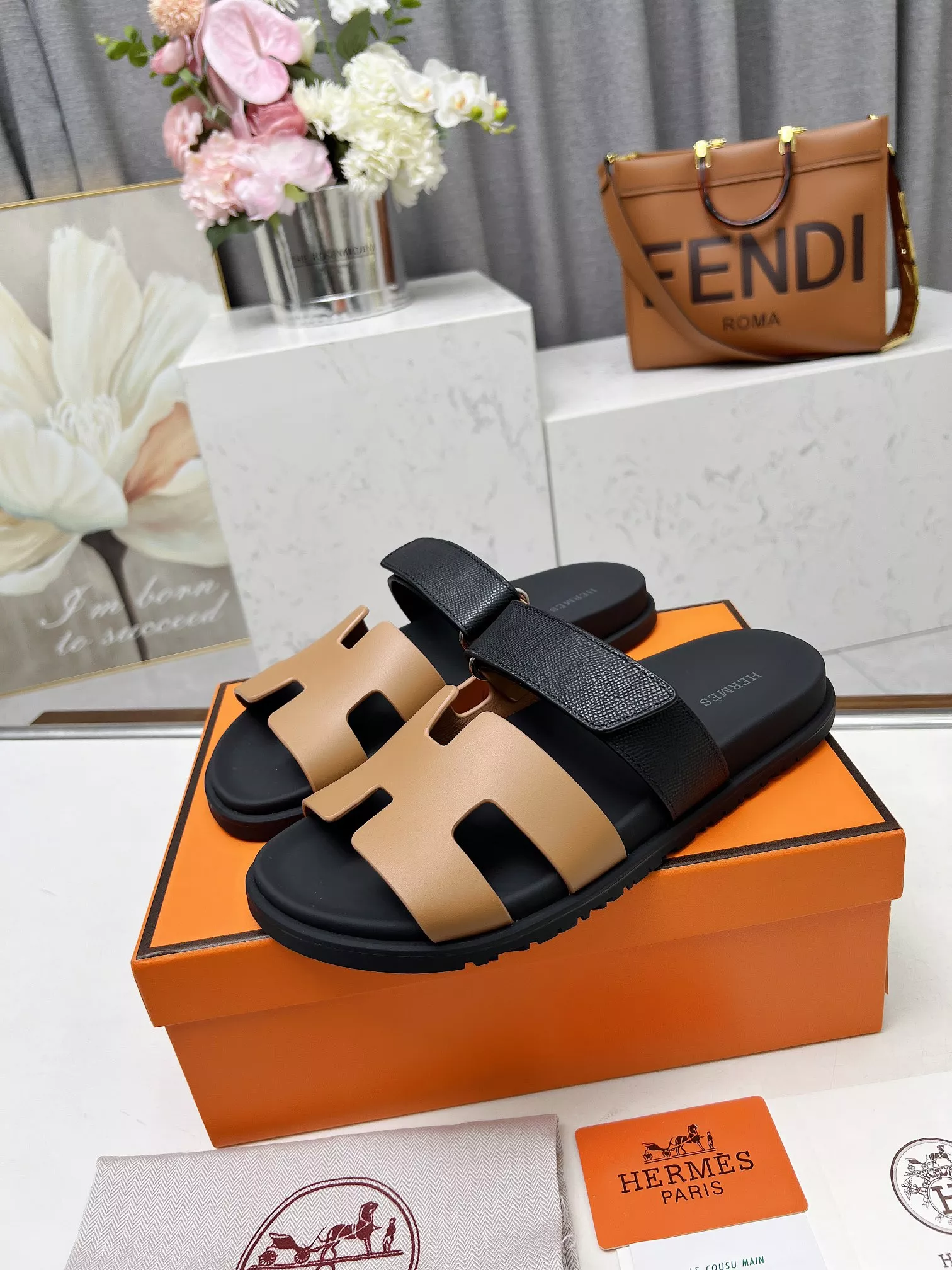 ModernLook 4854 Hermes Slippers For Men