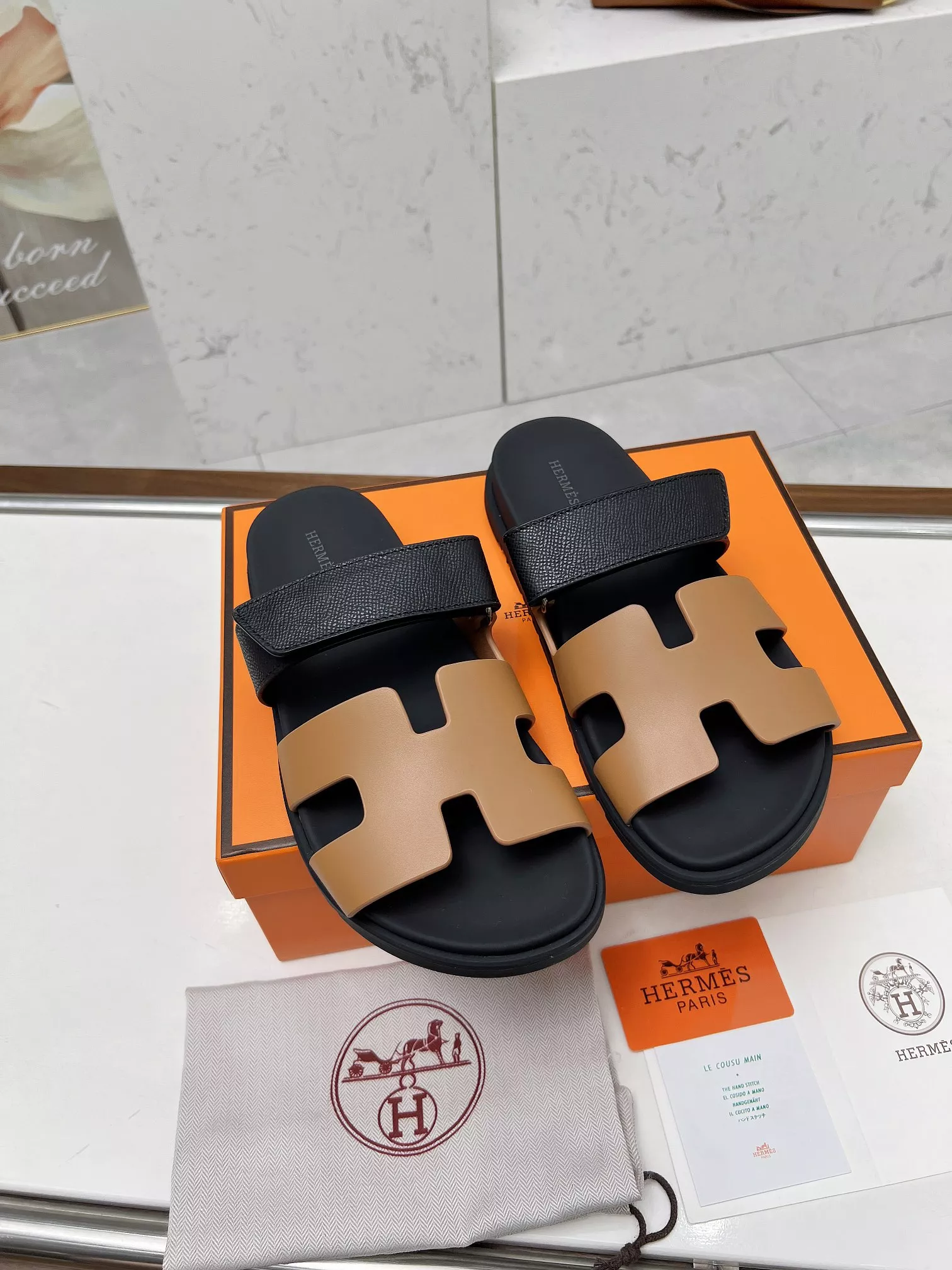 ModernLook 4854 Hermes Slippers For Men
