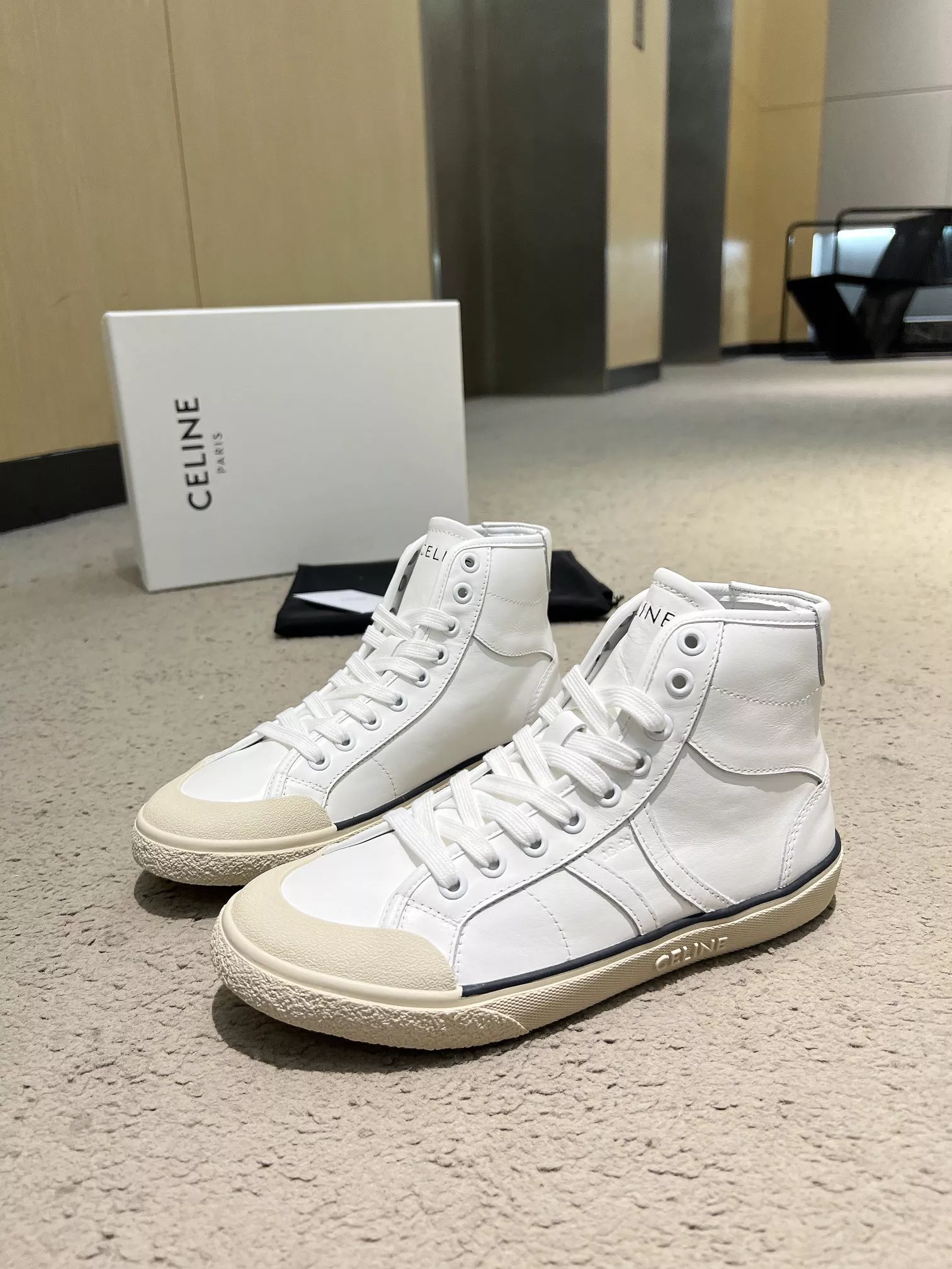 ModernLook 4887 Celine High Top Shoes For Men