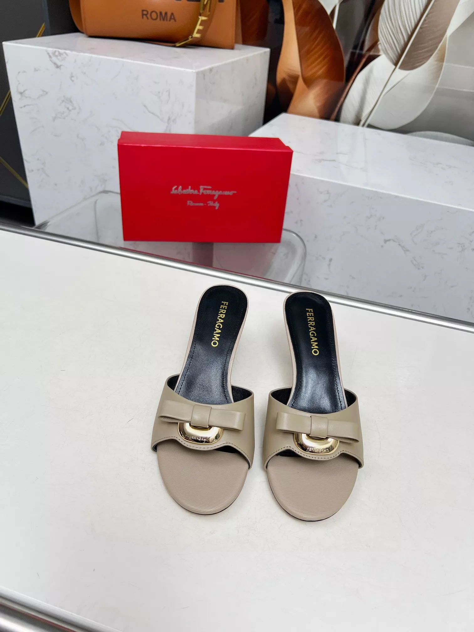 ModernLook 542 Salvatore Ferragamo Slippers For Women