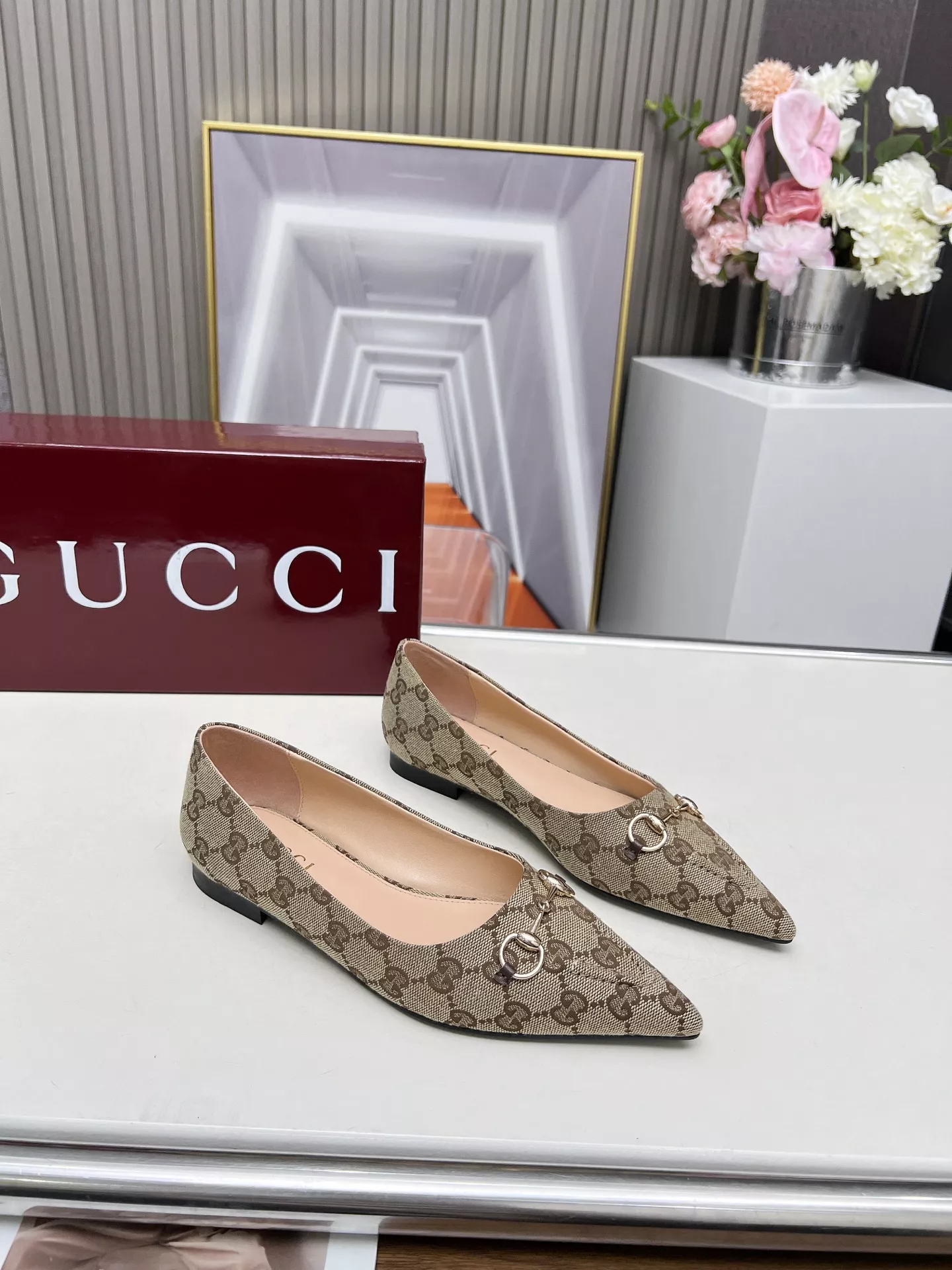 ModernLook 5445 Gucci Flat Shoes For Women