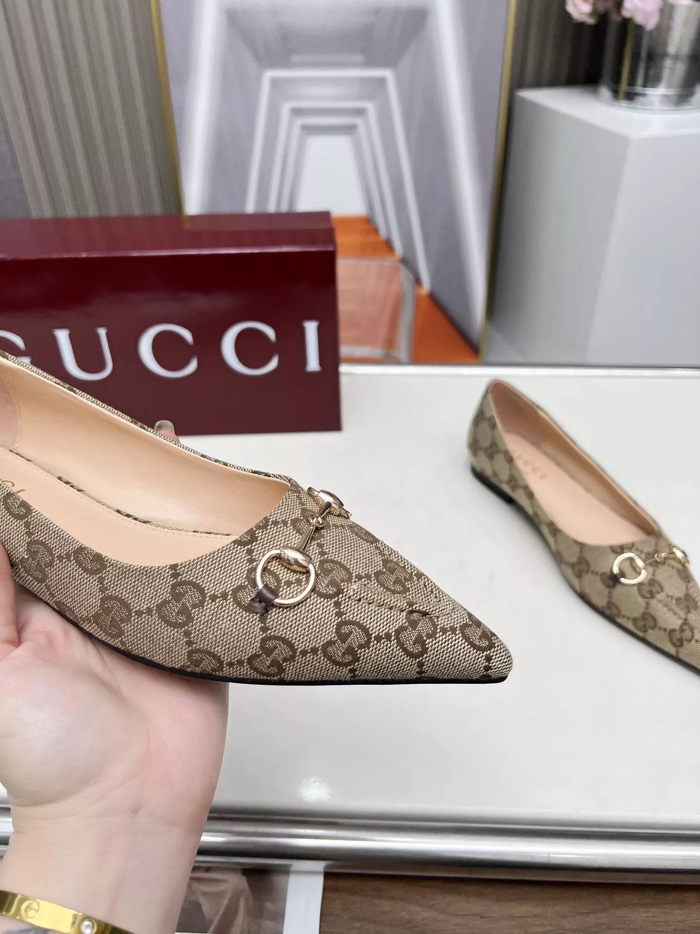ModernLook 5445 Gucci Flat Shoes For Women