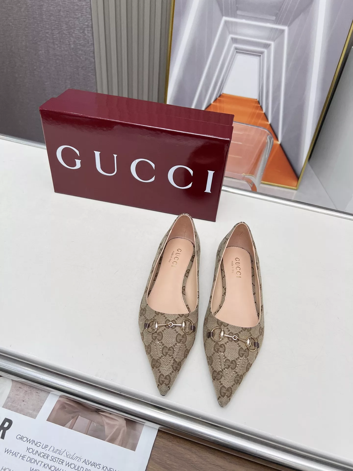 ModernLook 5445 Gucci Flat Shoes For Women