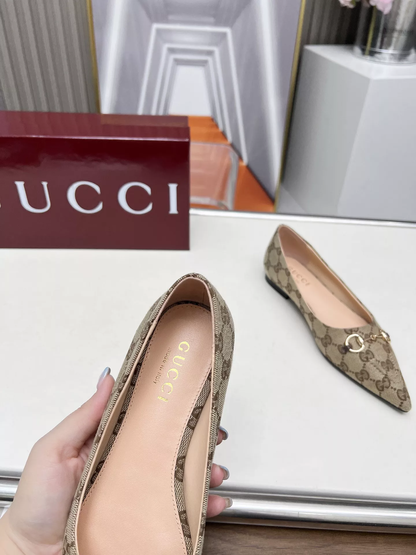 ModernLook 5445 Gucci Flat Shoes For Women