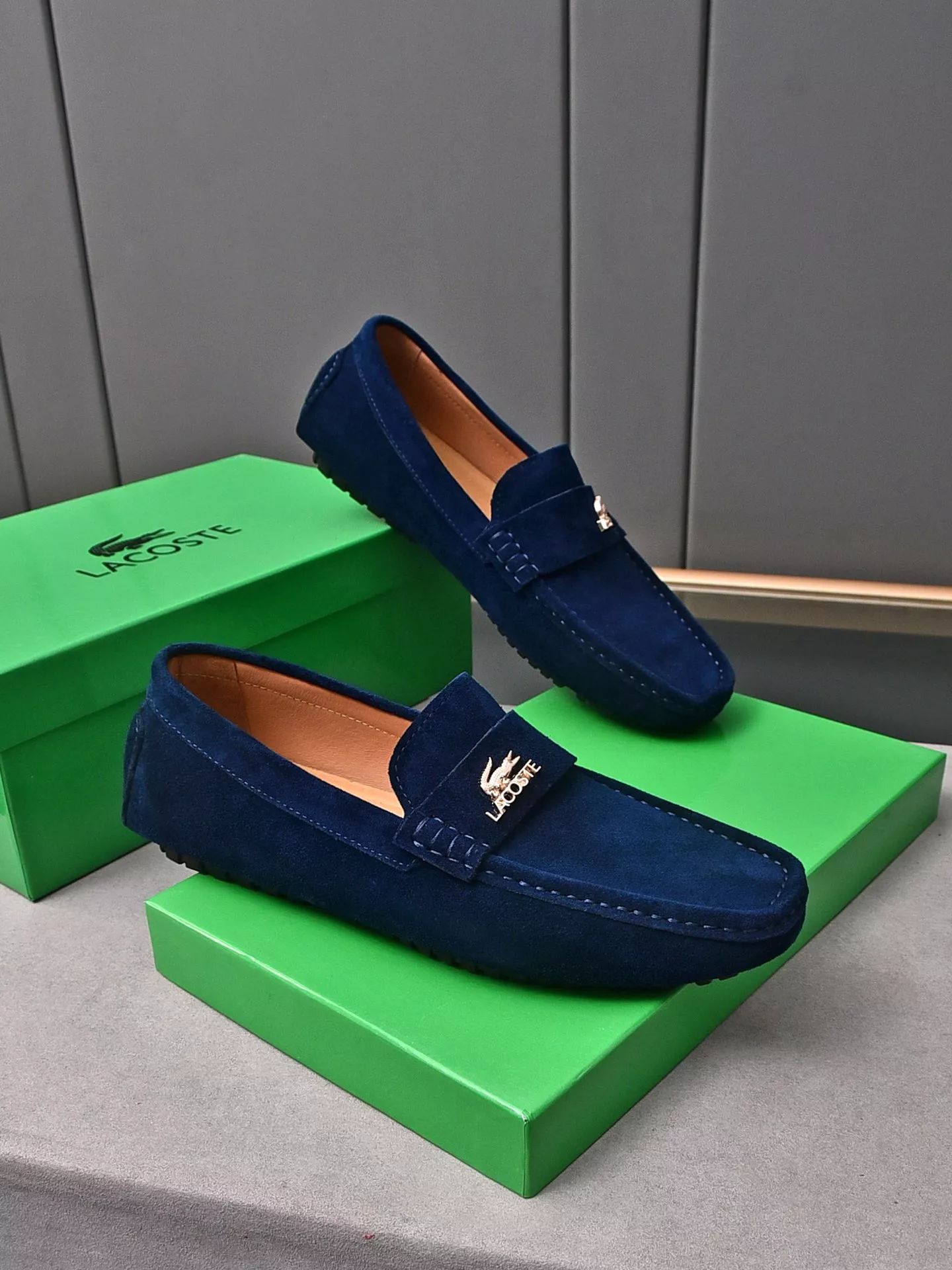 ModernLook 5468 Lacoste Leather Shoes For Men