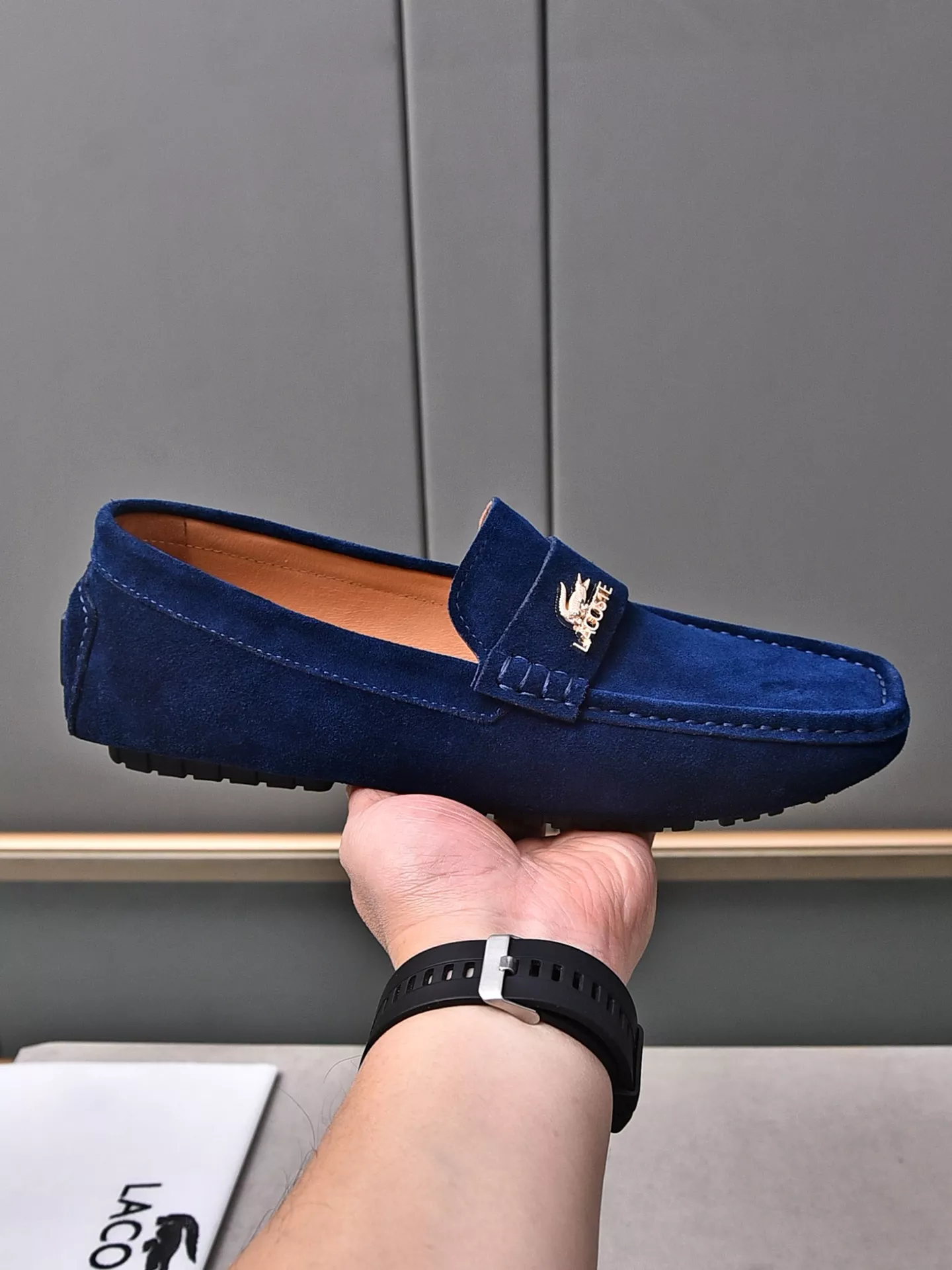 ModernLook 5468 Lacoste Leather Shoes For Men